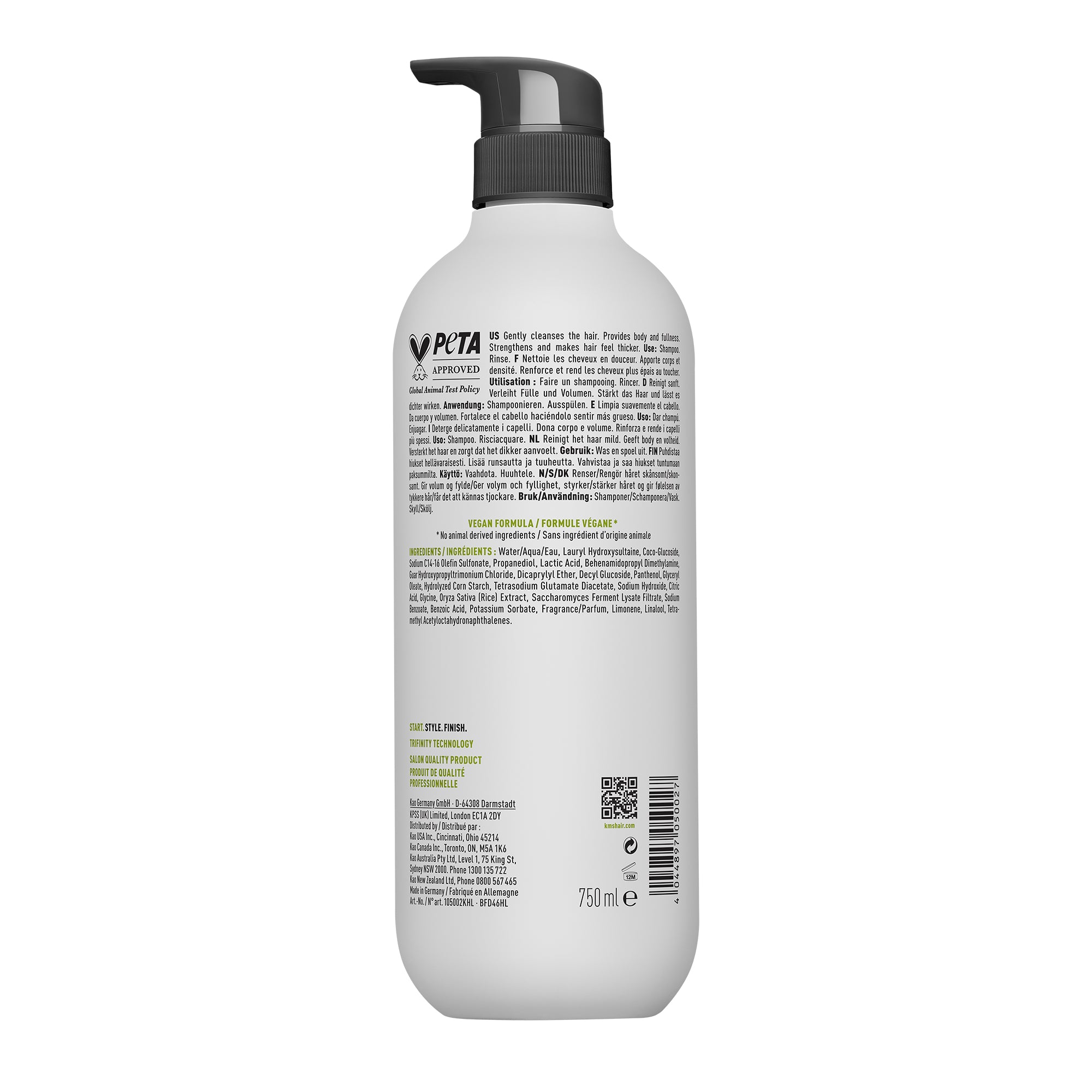 KMS ADDVOLUME Shampoo