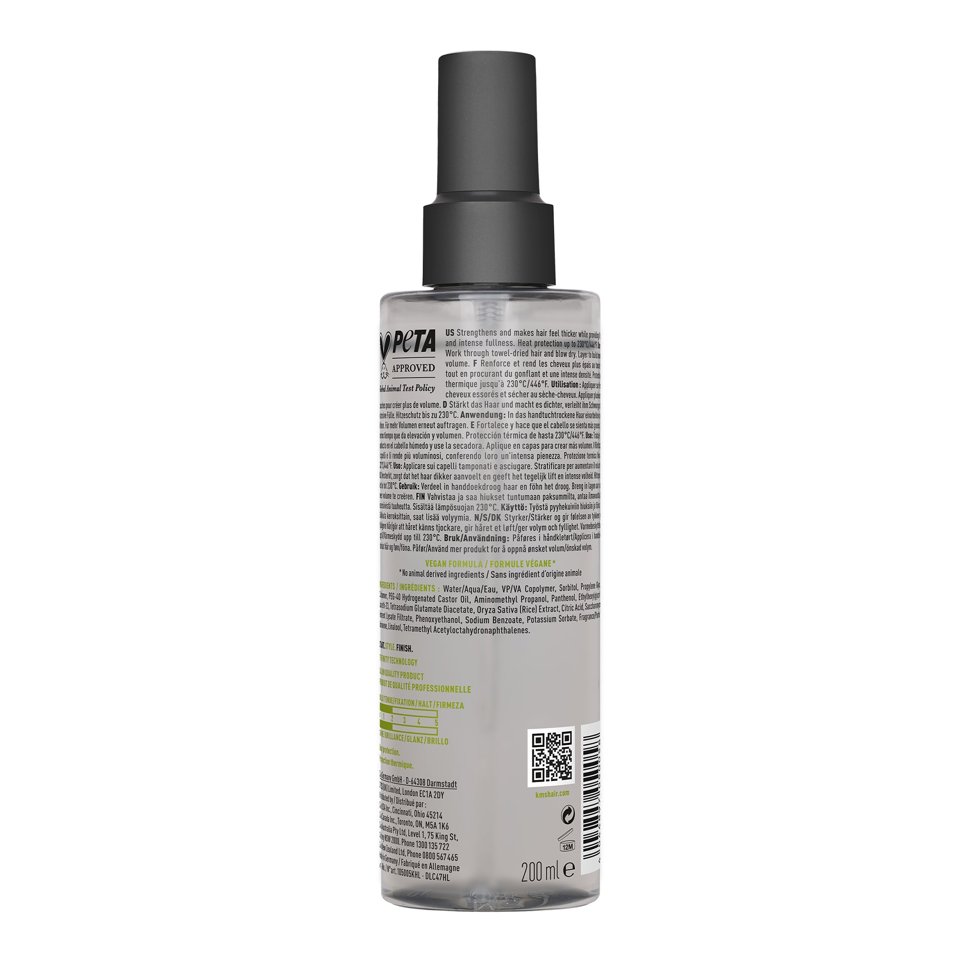 KMS ADDVOLUME Volumizing Spray