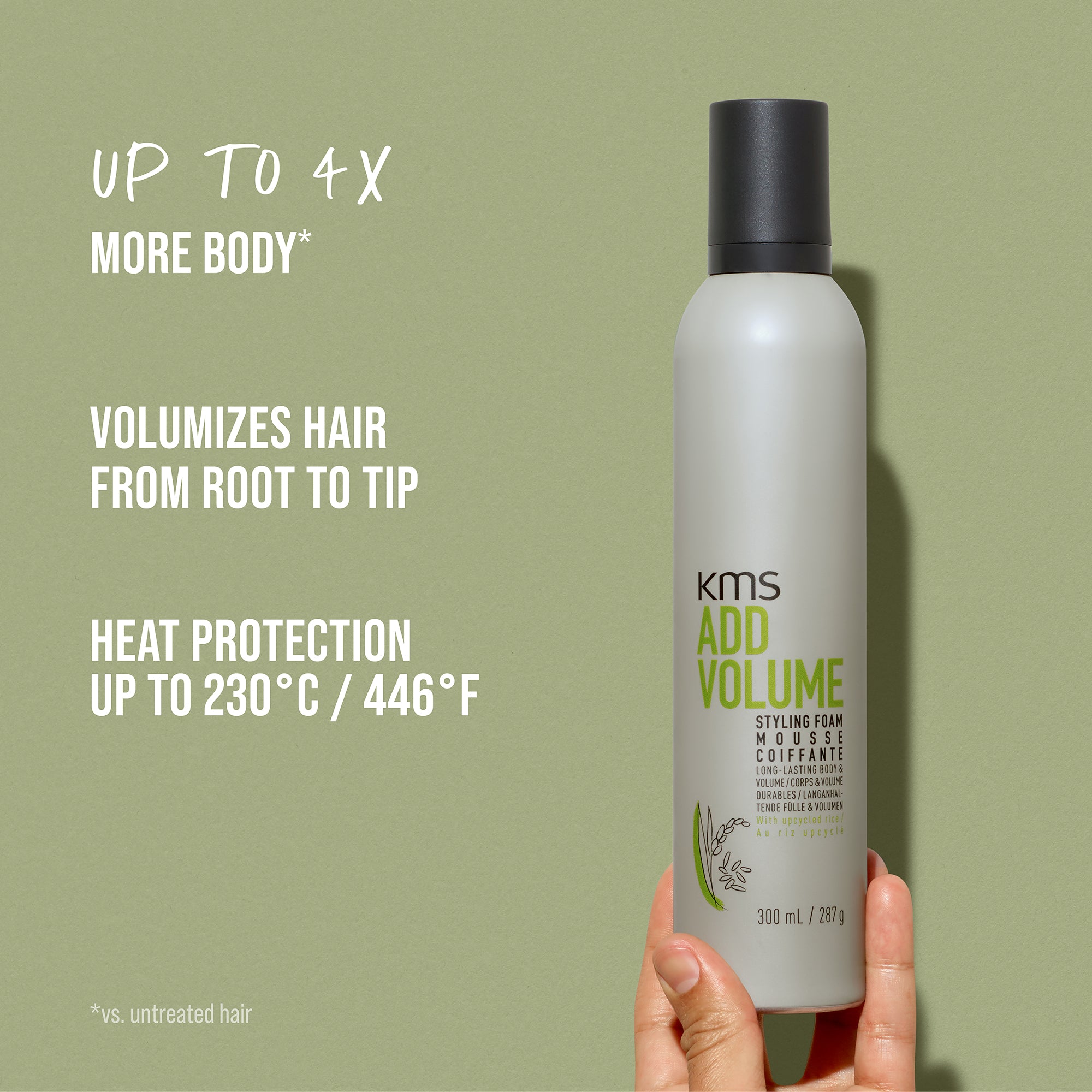 KMS ADDVOLUME Styling Foam