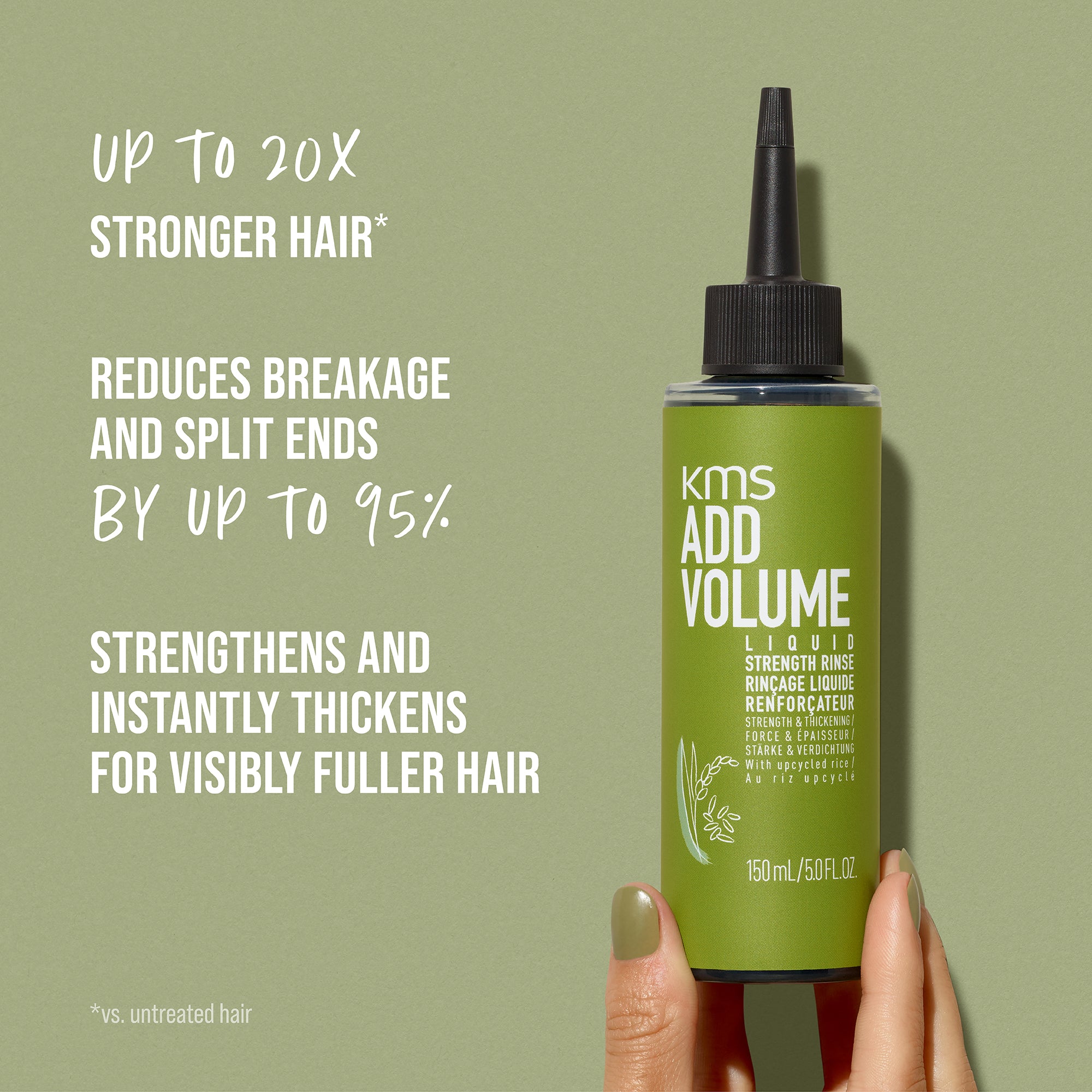 KMS ADDVOLUME Leave-In Conditioner