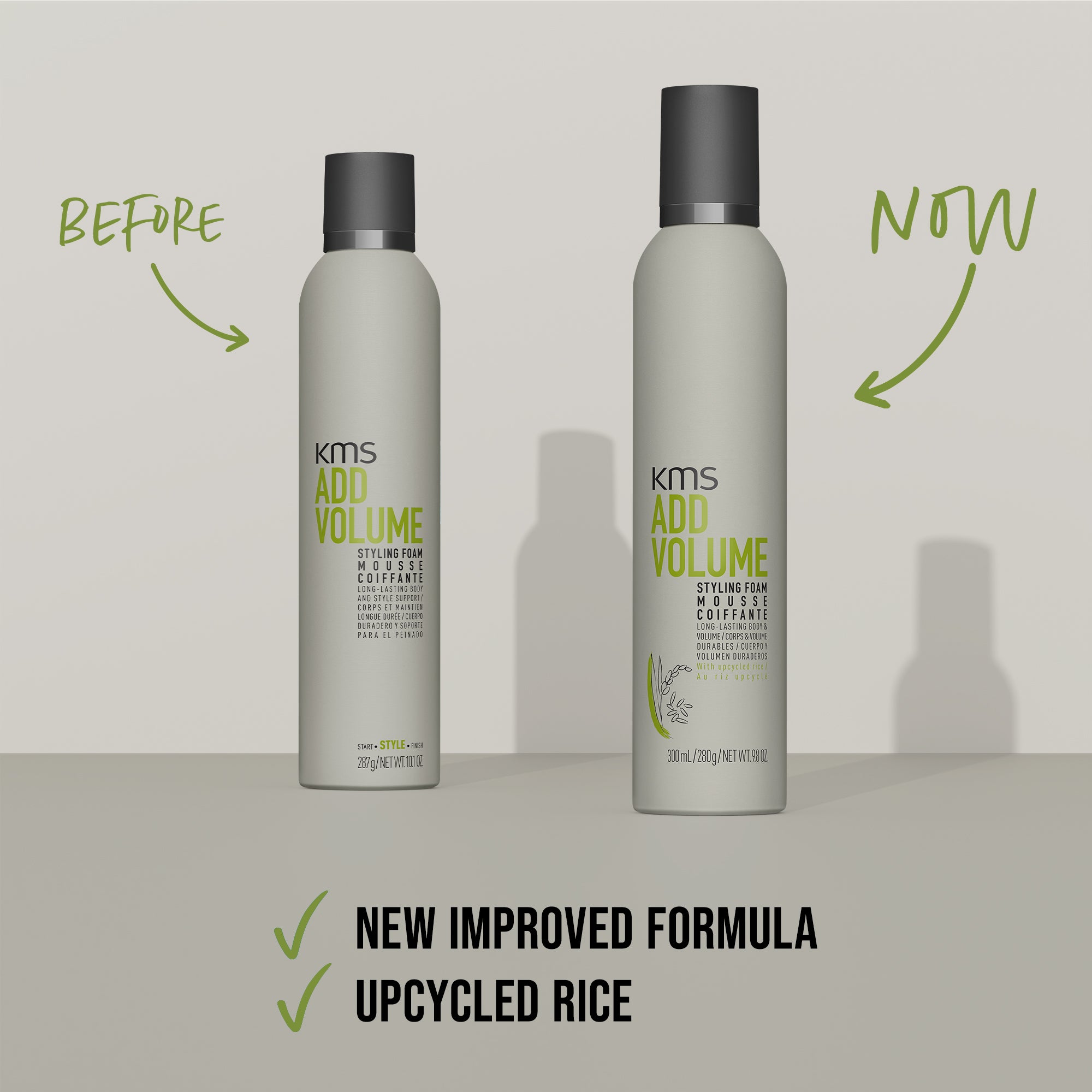 KMS ADDVOLUME Styling Foam