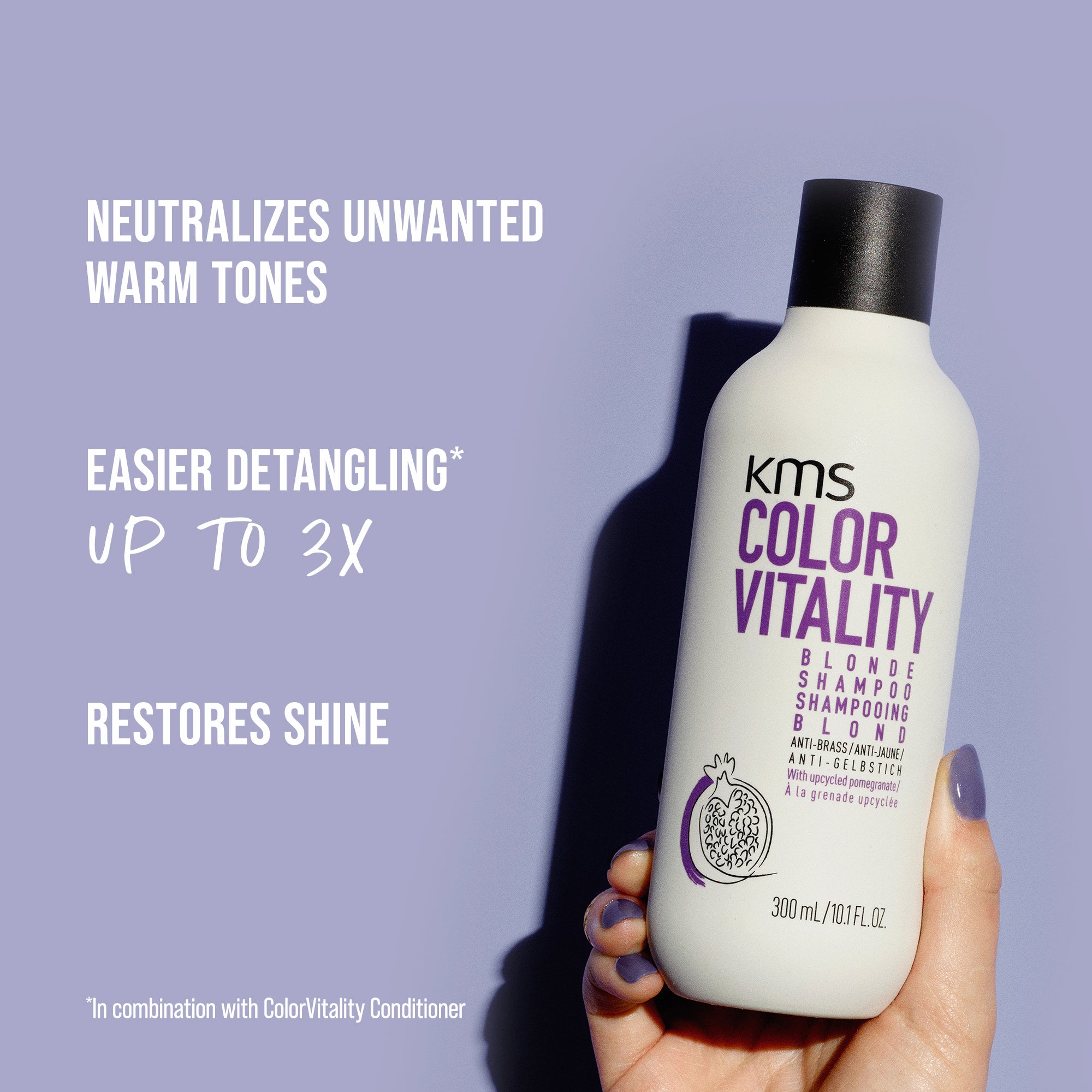 KMS COLORVITALITY Blonde Shampoo