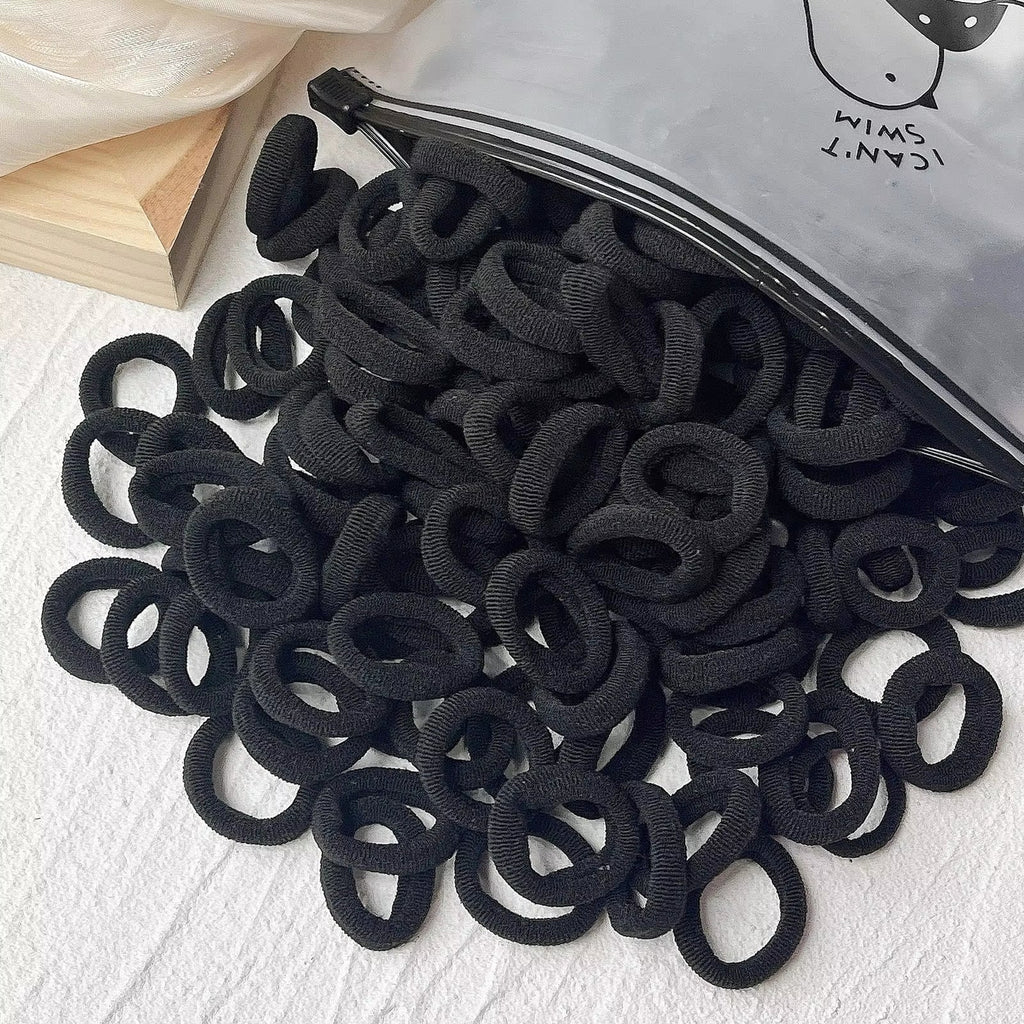 20/50 Pcs Kids Elastic Hair Bands – Sweet Scrunchie Rubber Bands - Hair Care