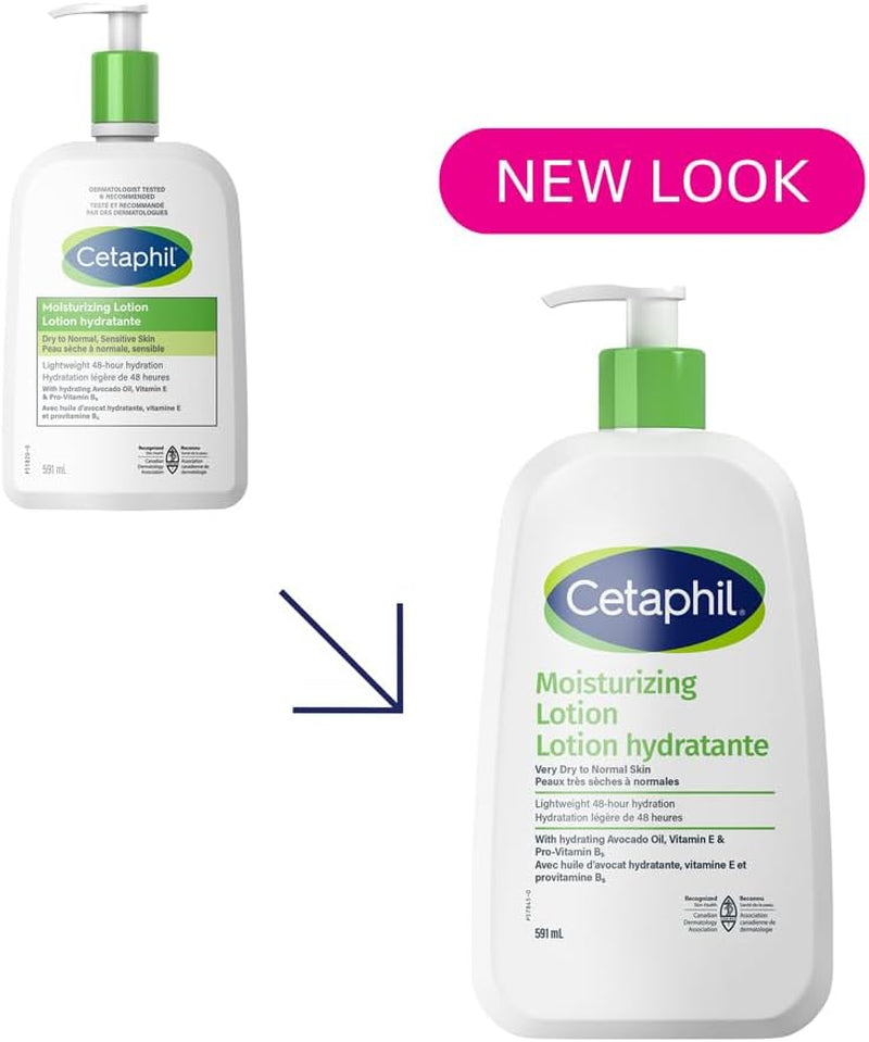 Cetaphil Moisturizing Lotion – Lightweight, 48-Hour Hydration for Sensitive 500ML