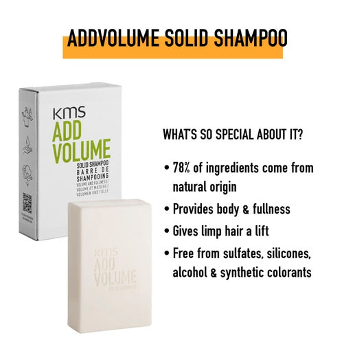 KMS ADDVOLUME Solid Shampoo