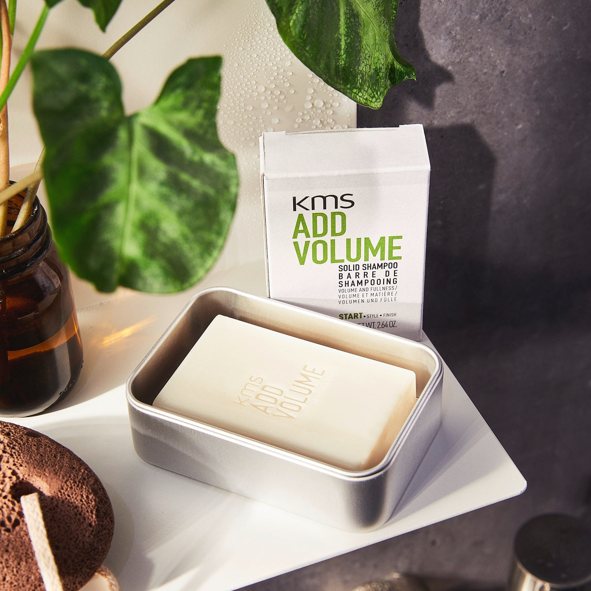 KMS ADDVOLUME Solid Shampoo