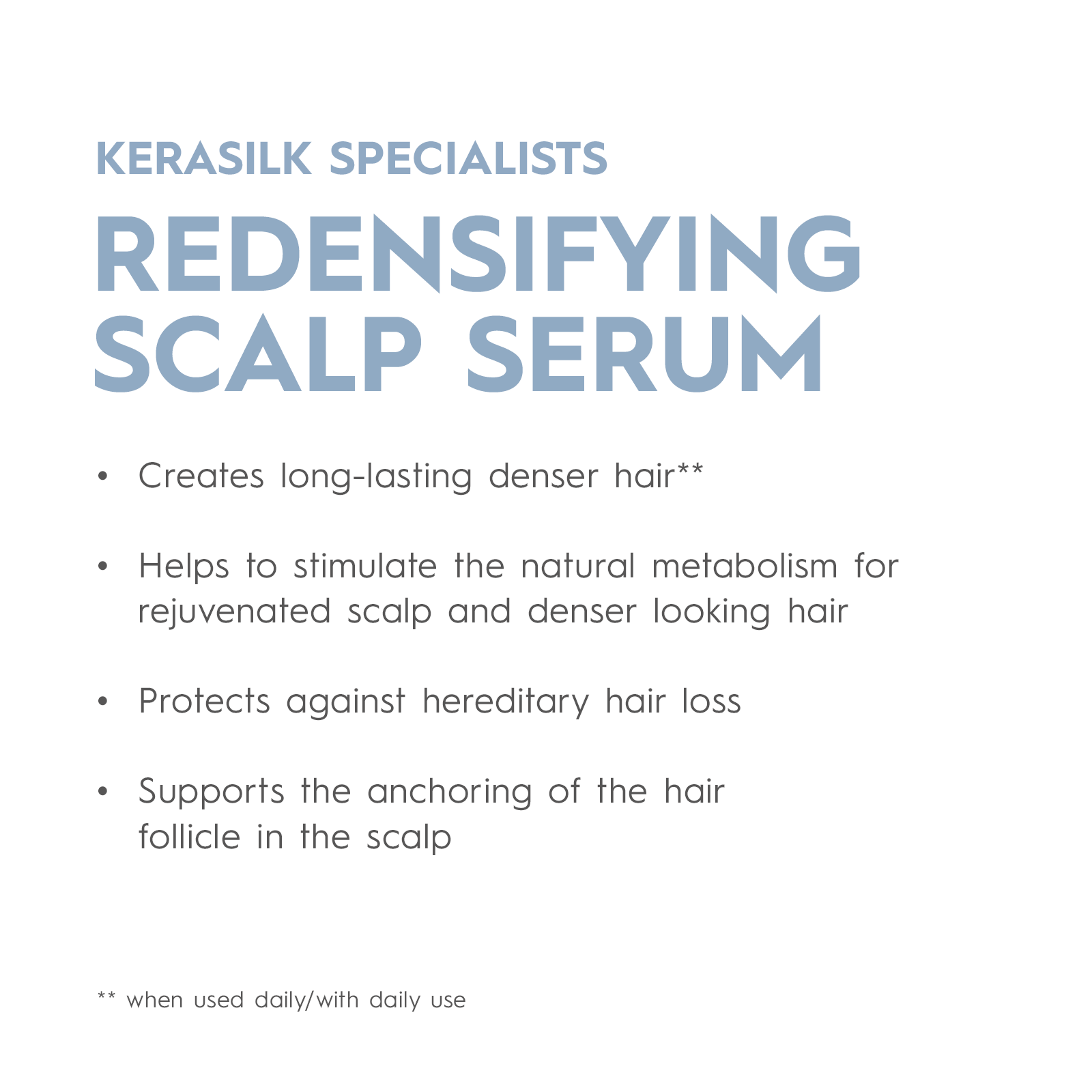 Kerasilk Specialist Redensifying Scalp Serum 100mL