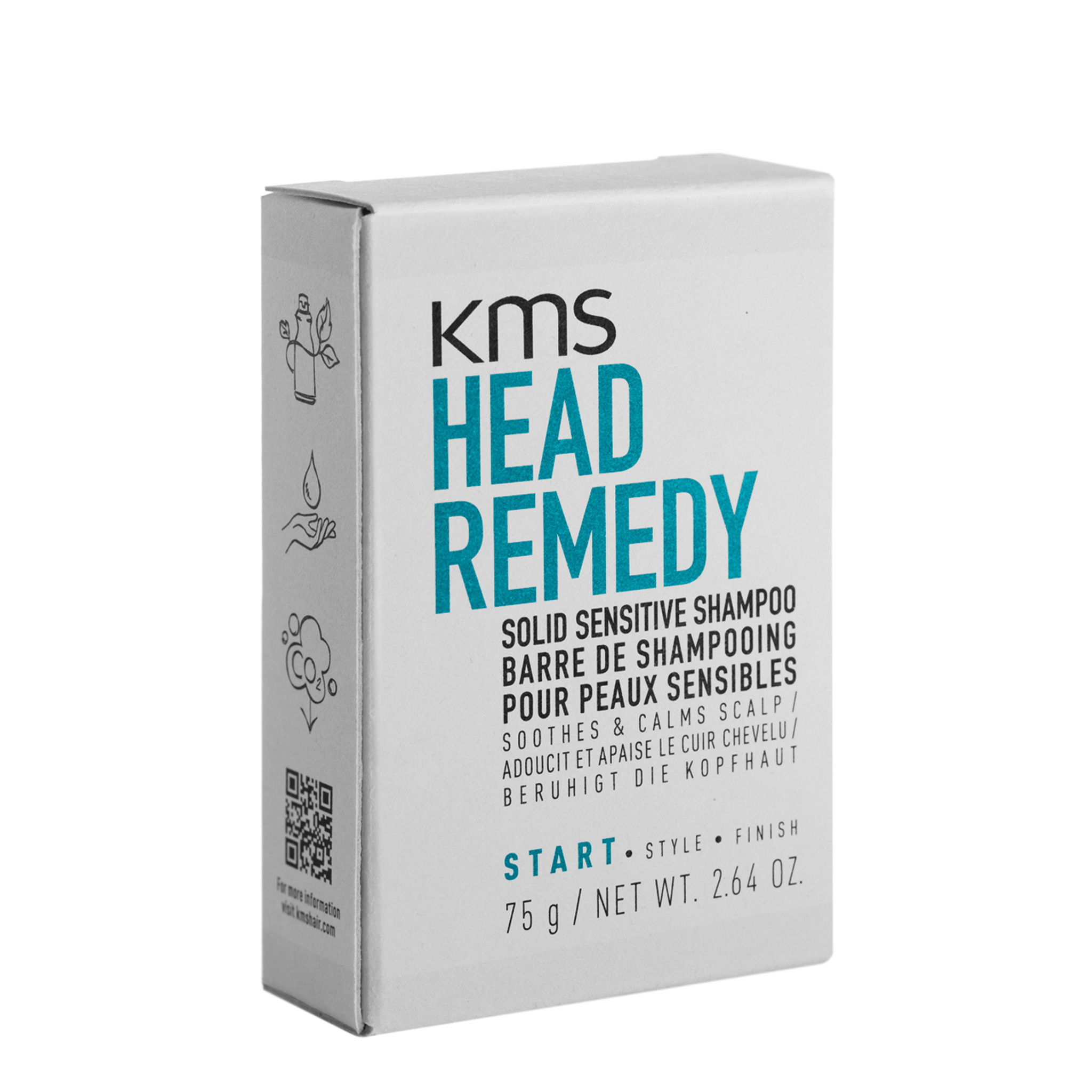 KMS HEADREMEDY Solid Sensitive Shampoo