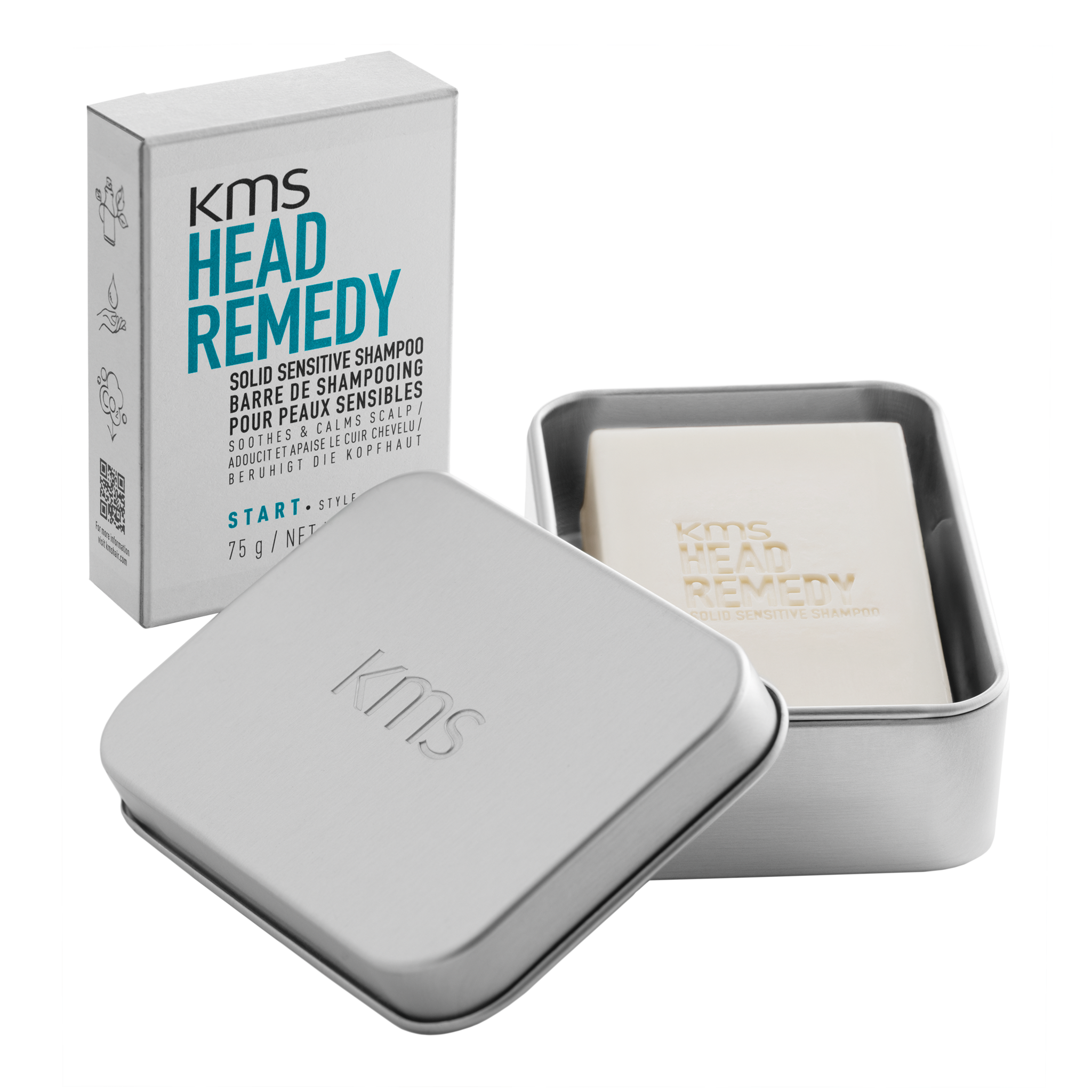 KMS HEADREMEDY Solid Sensitive Shampoo