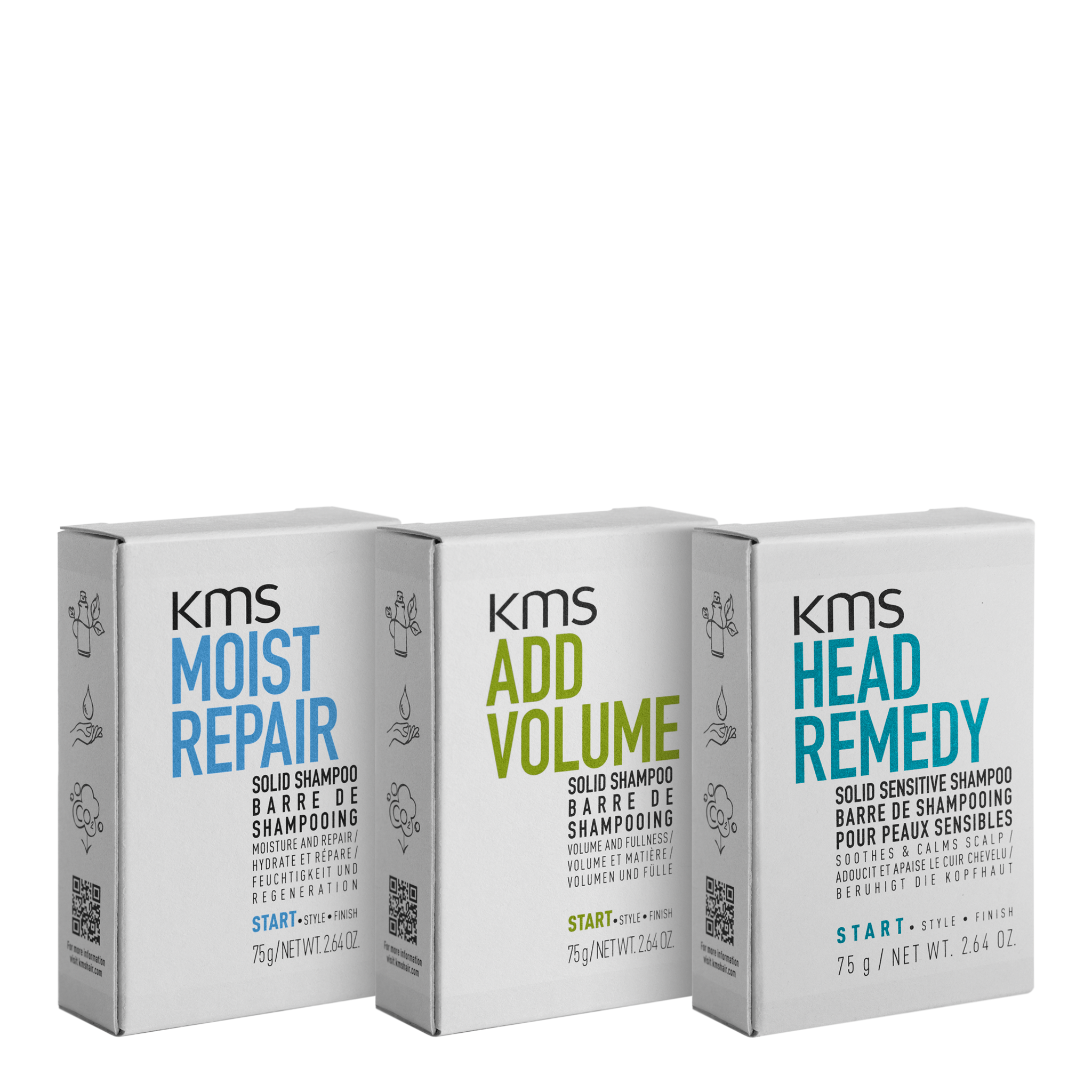 KMS HEADREMEDY Solid Sensitive Shampoo