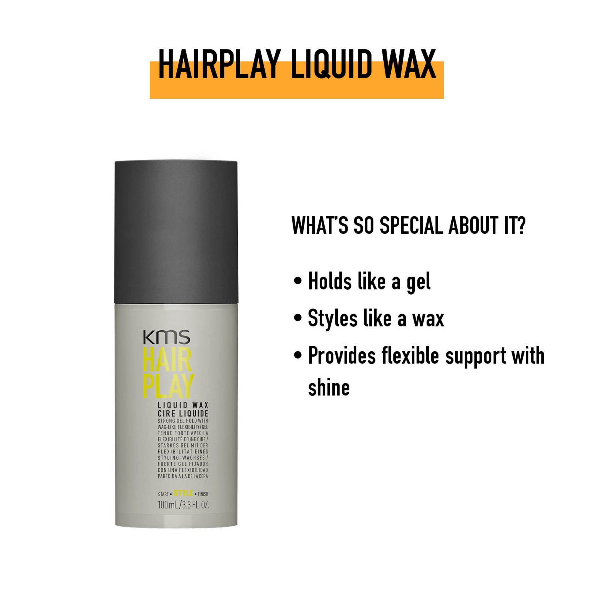 KMS HAIRPLAY Liquid Wax