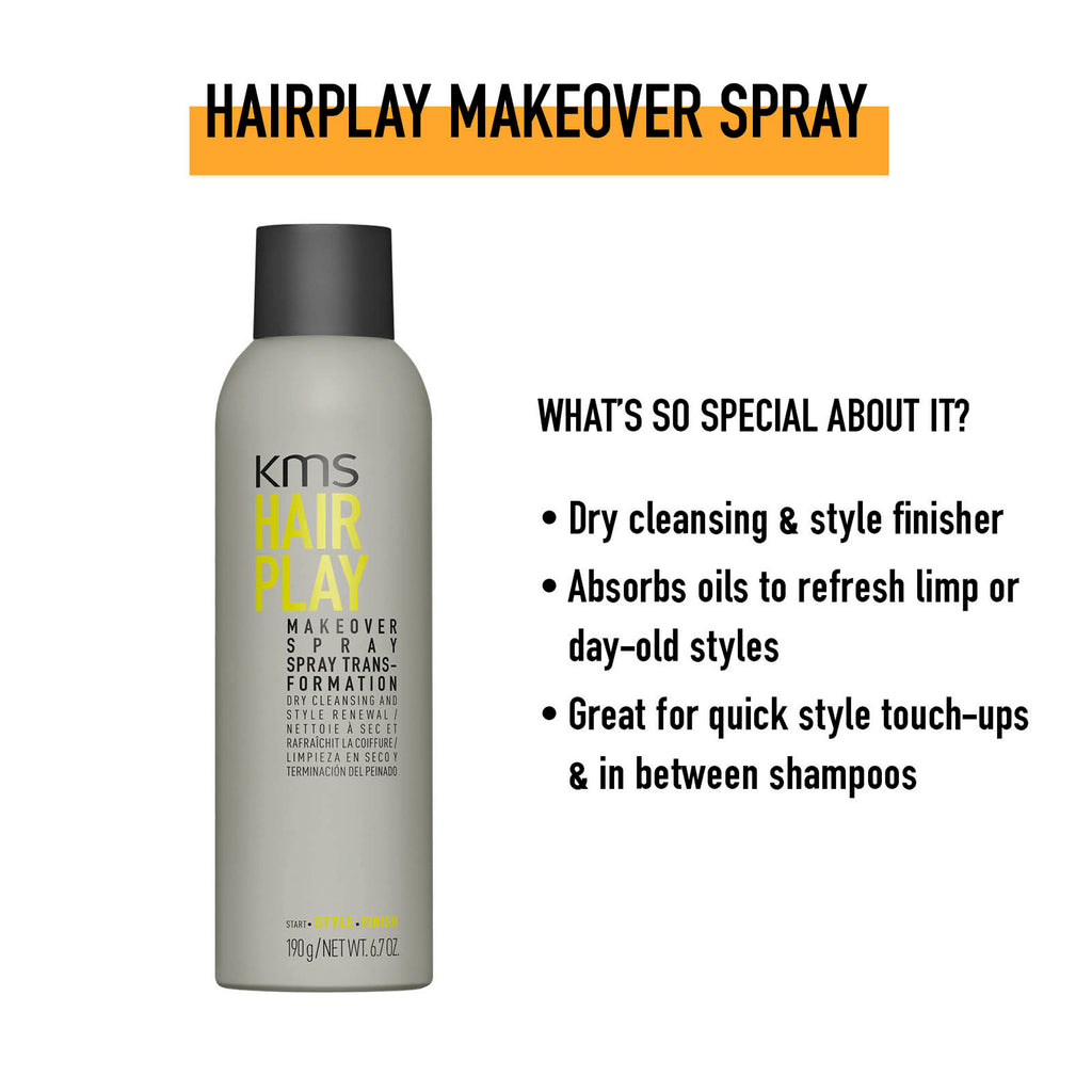 KMS HAIRPLAY Makeover Spray