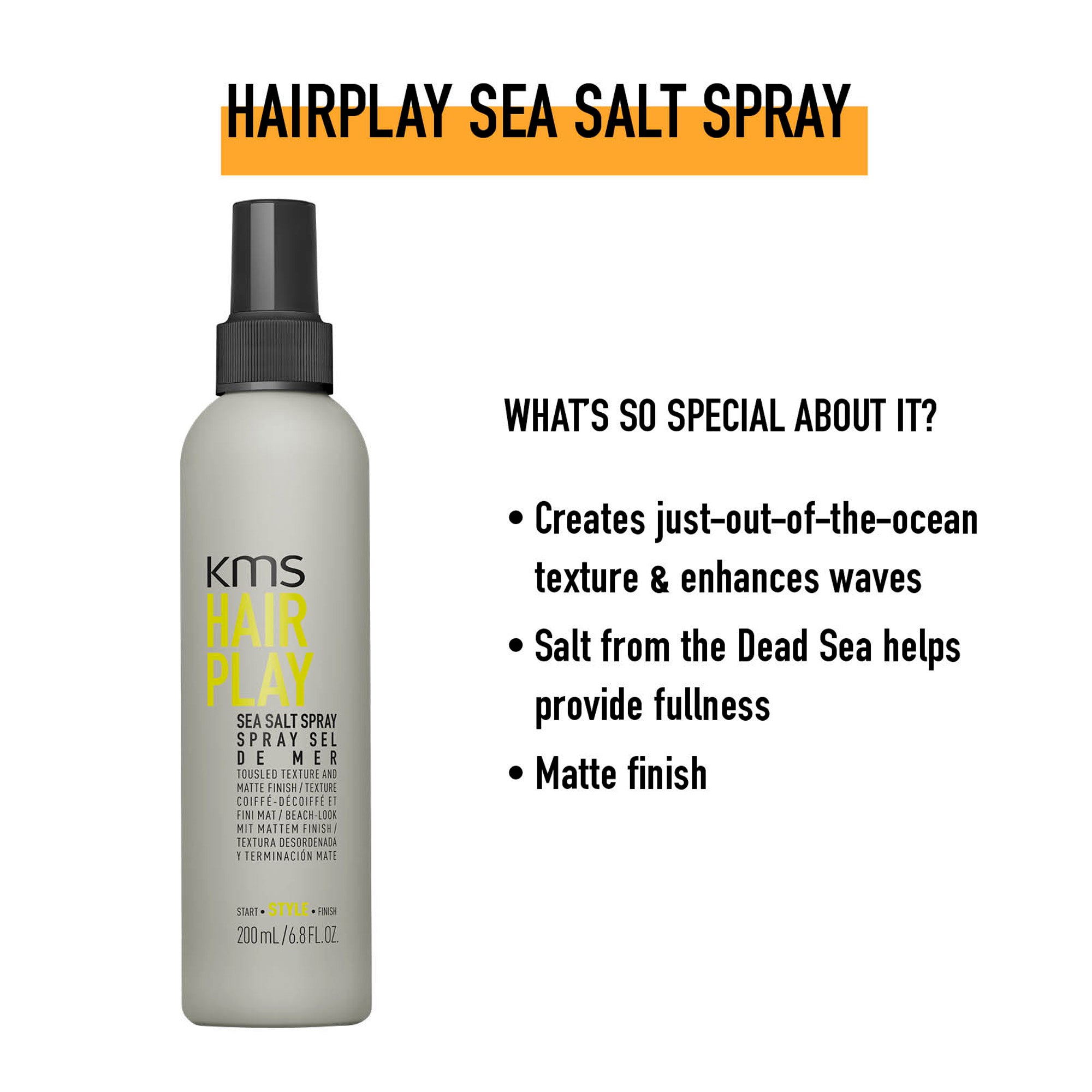 KMS HAIRPLAY Sea Salt Spray
