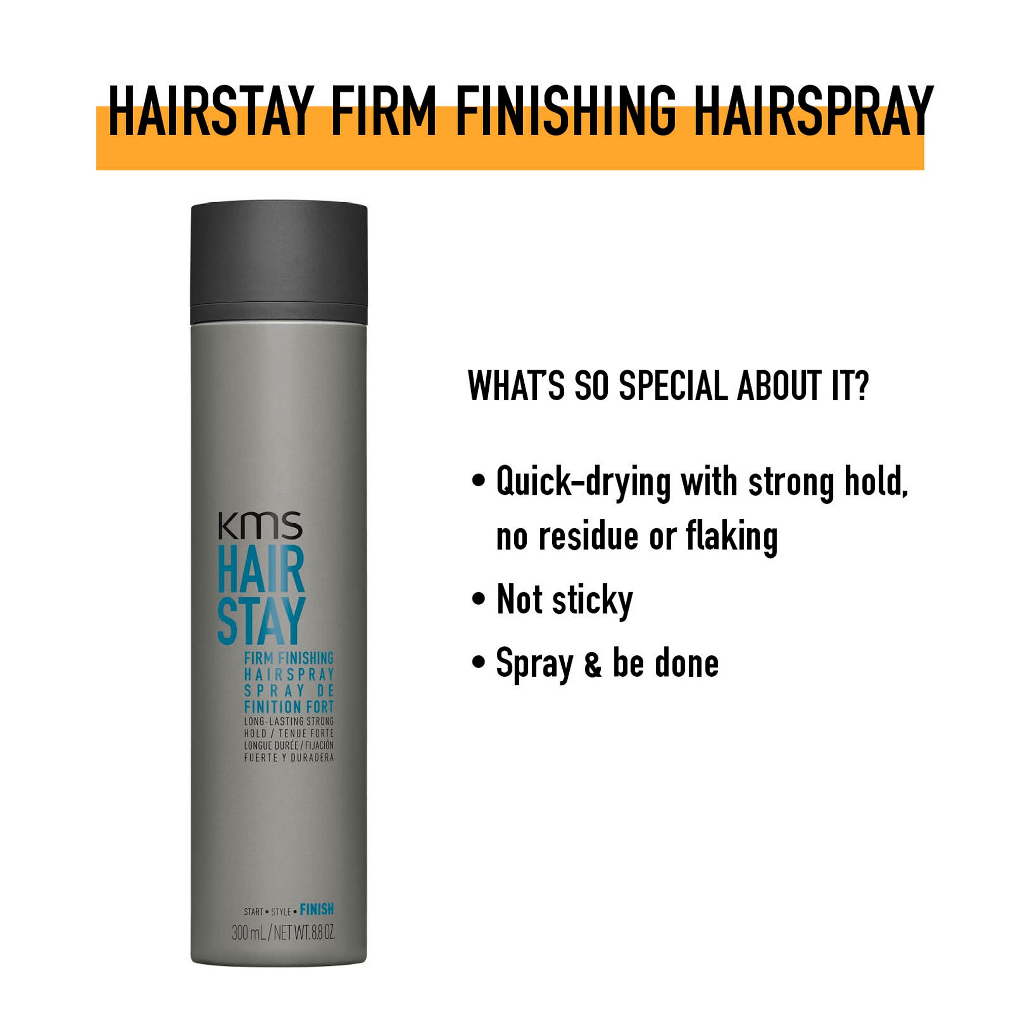 KMS HAIRSTAY Firm Finishing Spray