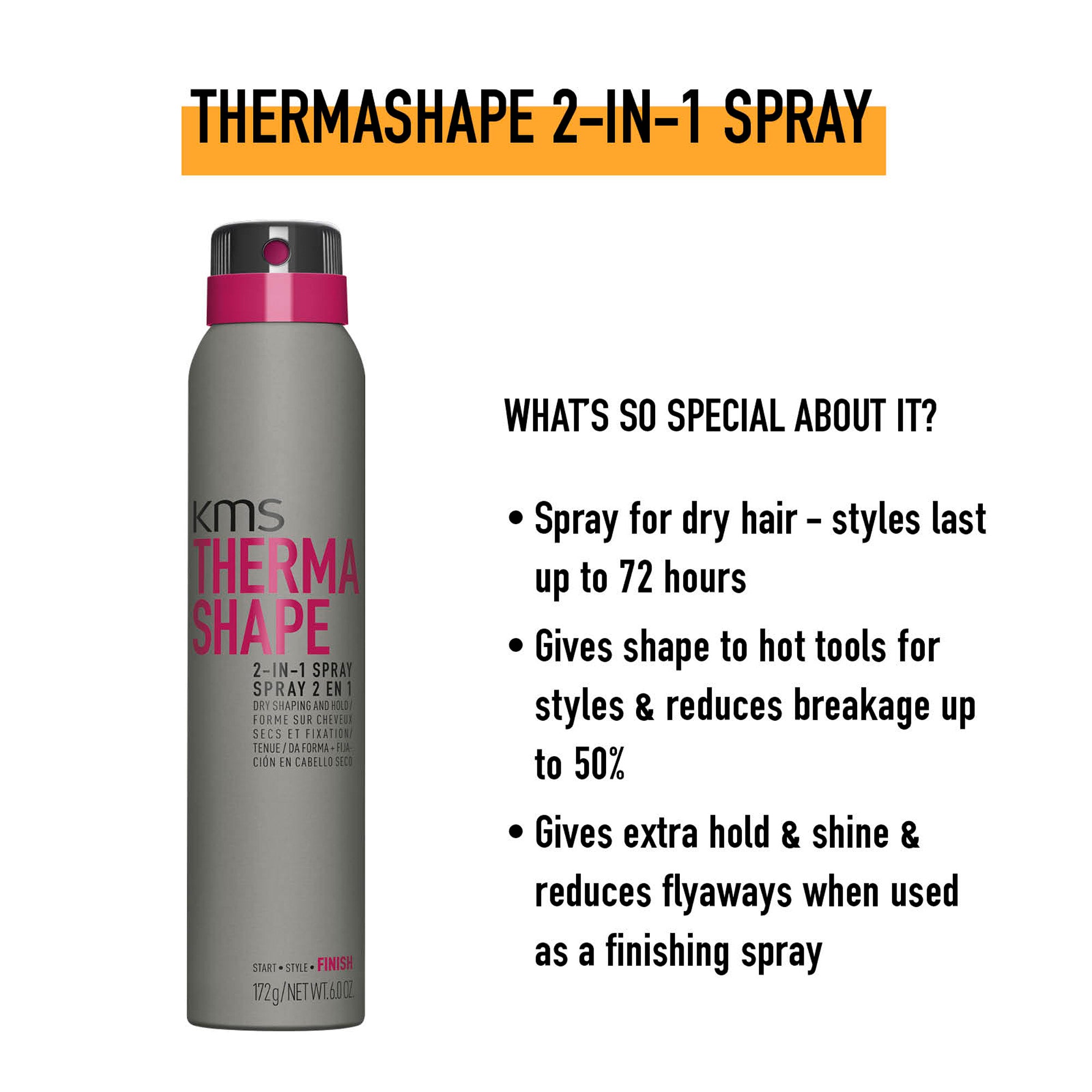 KMS THERMASHAPE 2-in-1 Spray