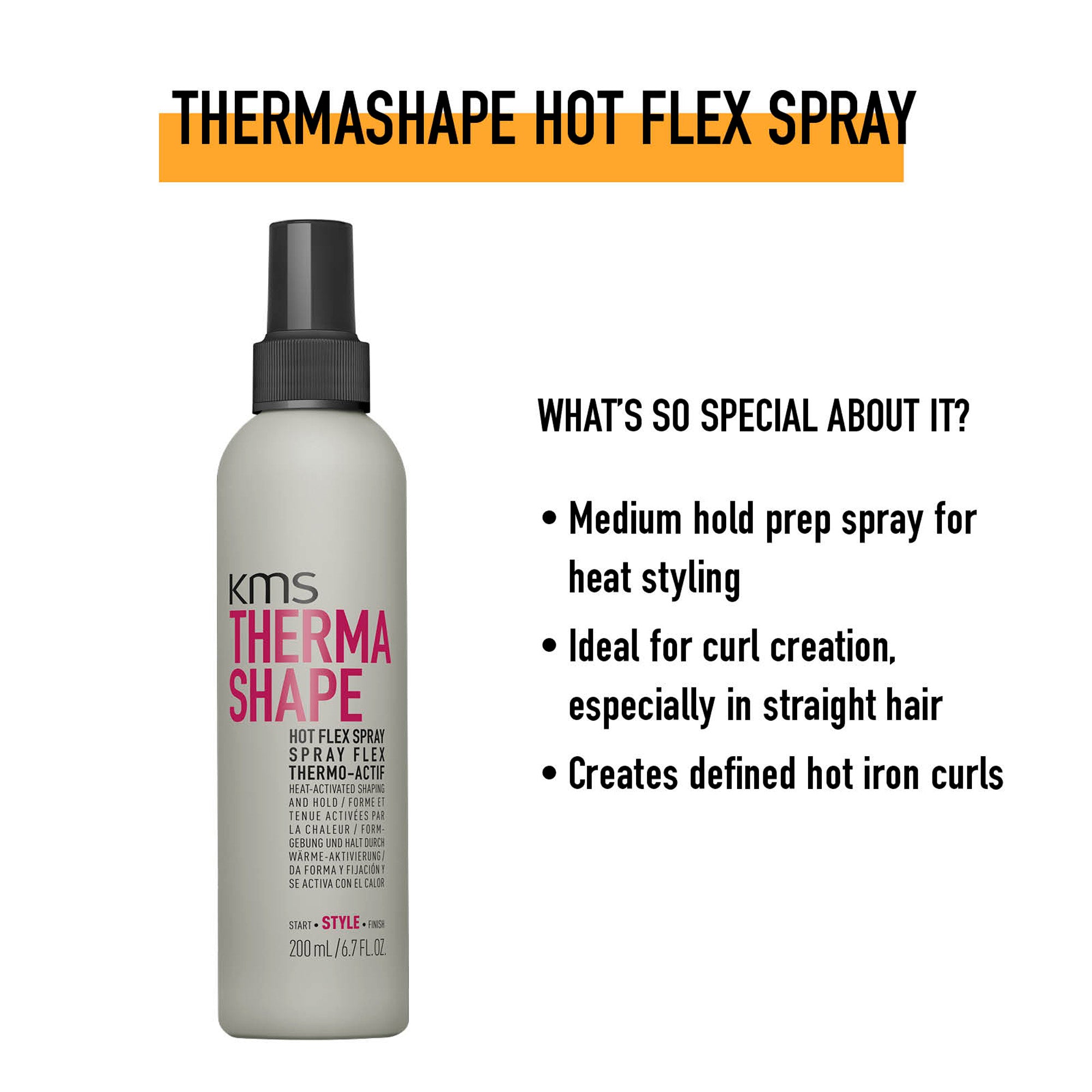 KMS THERMASHAPE Hot Flex Spray