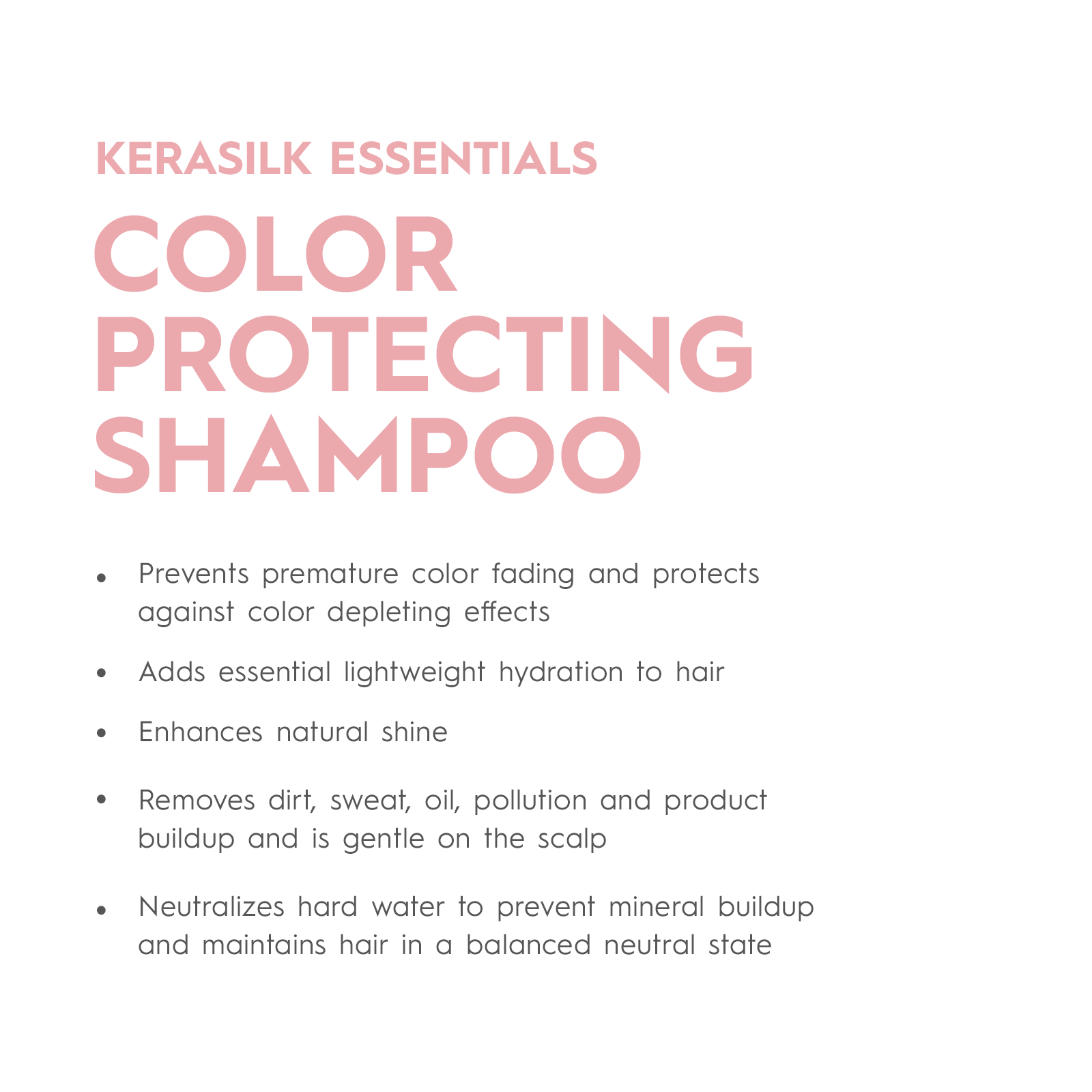 Kerasilk Essential Color Protecting Shampoo