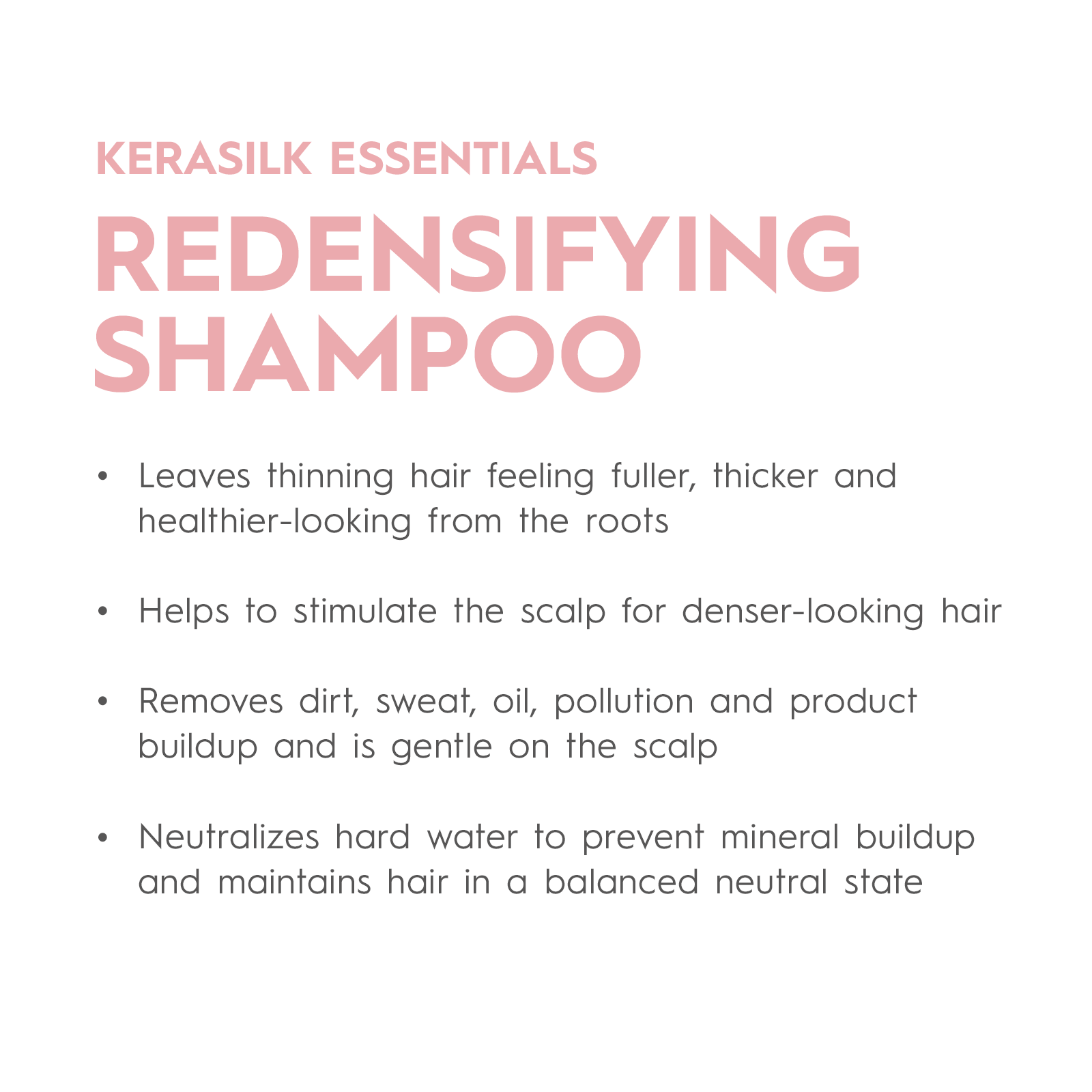 Kerasilk Essential Redensifying Shampoo