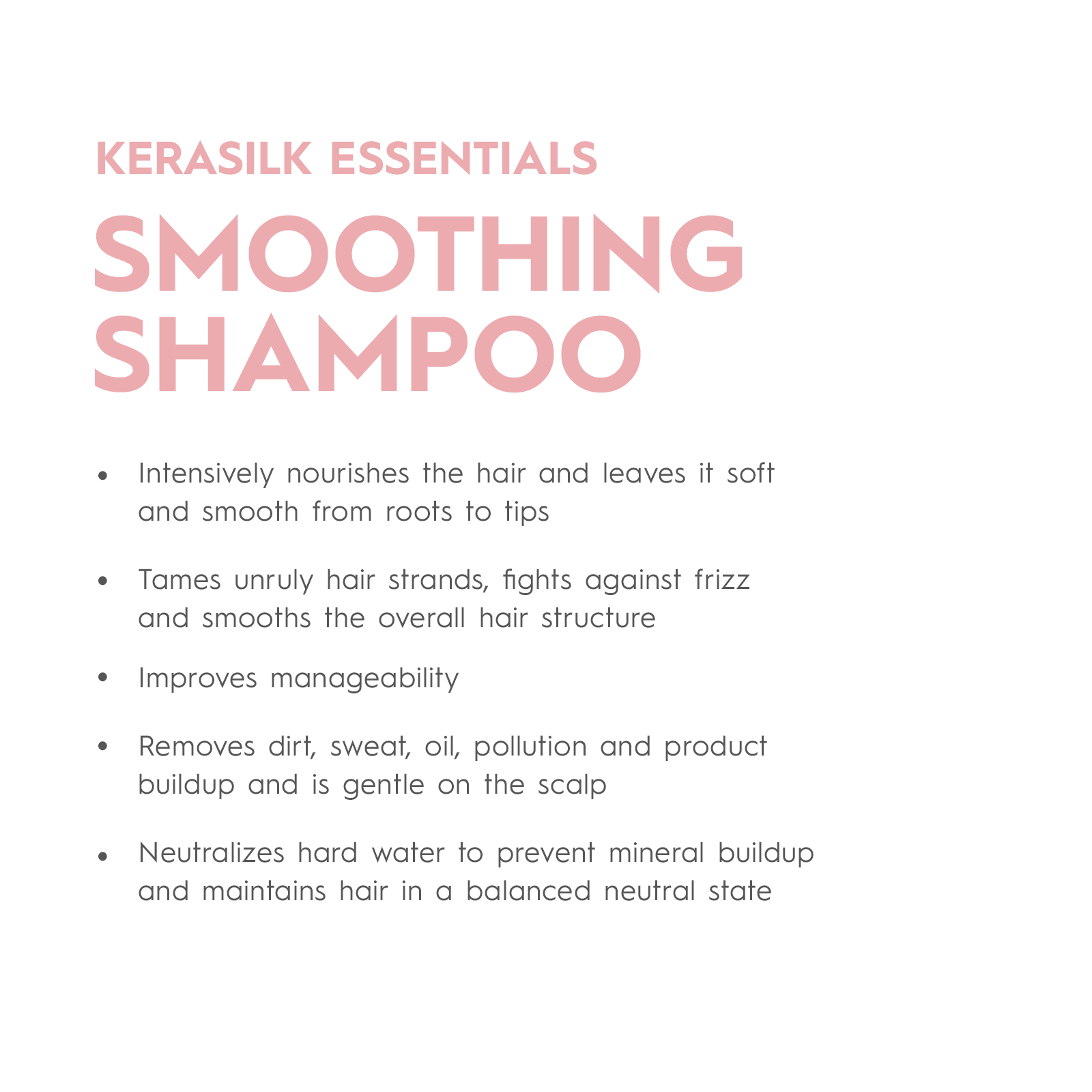 Kerasilk Essential Smooting Shampoo