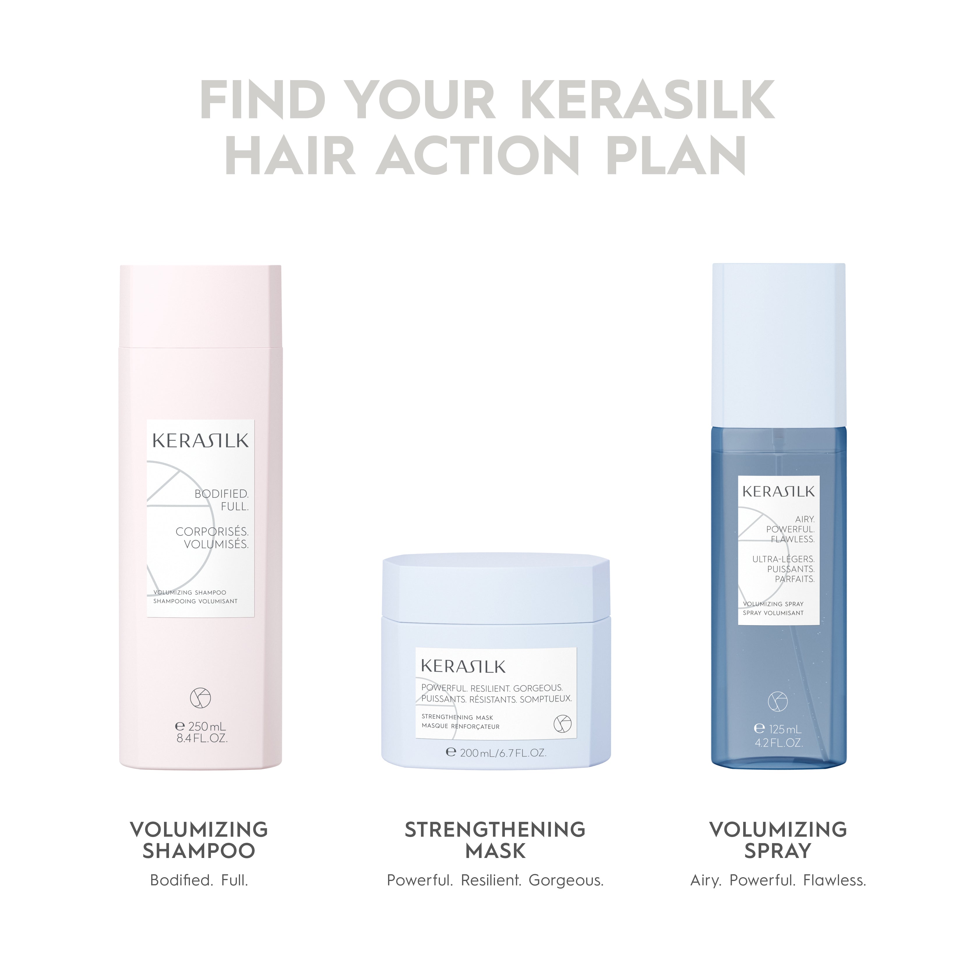 Kerasilk Essential Volumizing Foam Conditioner