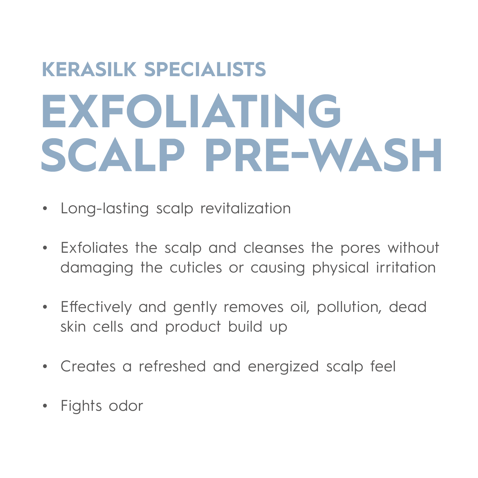 Kerasilk Specialist Exfoliating Scalp Pre-Wash 250mL