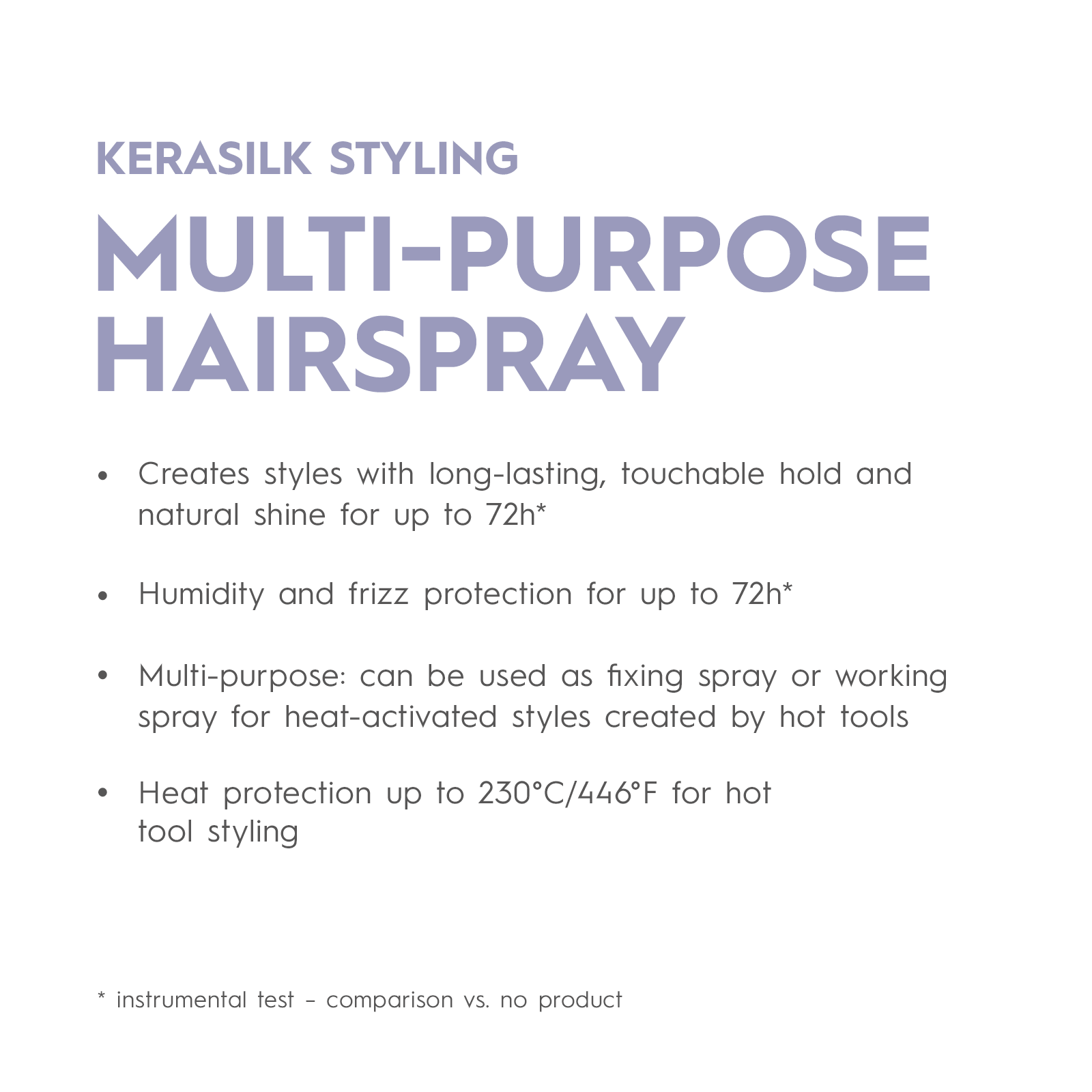 Kerasilk Styling Multi-Purpose Hairspray