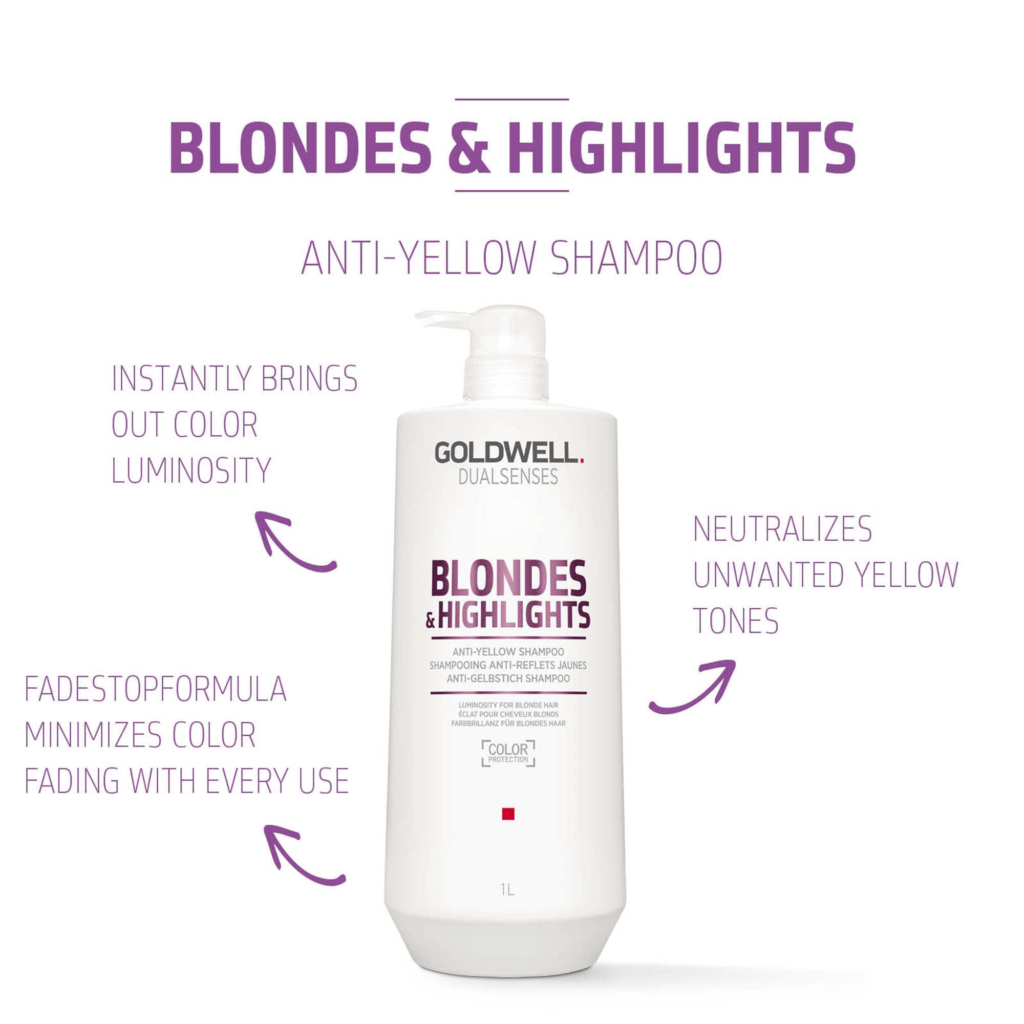 Blondes & Highlights Anti - Yellow Shampoo - Hair Care