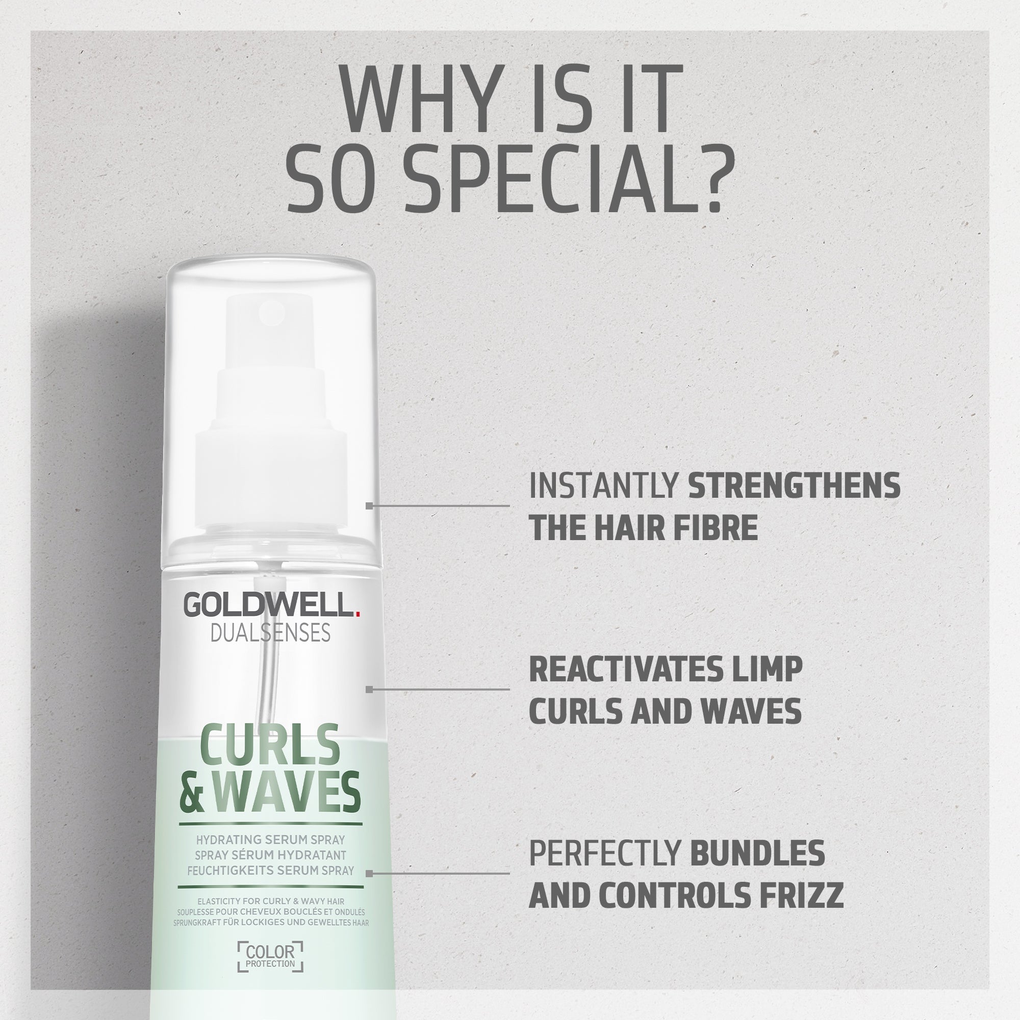Curls & Waves Hydrating Serum Spray - Hair Care