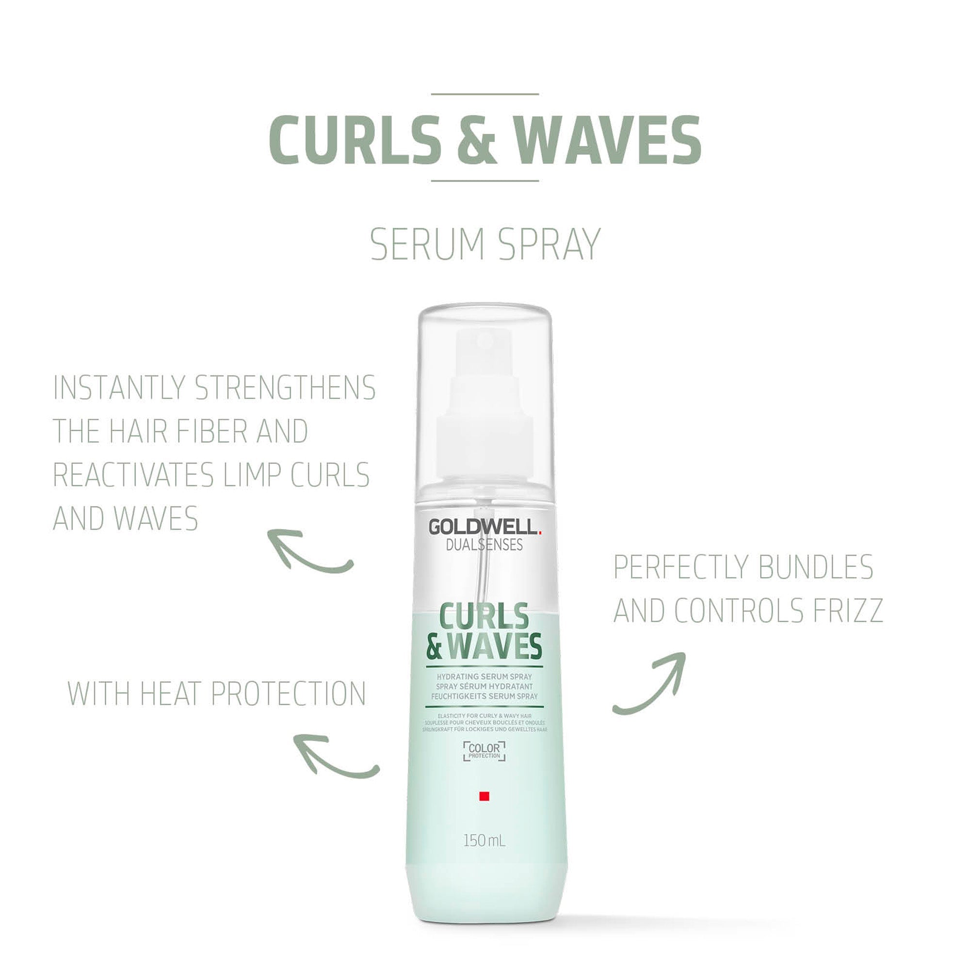 Curls & Waves Hydrating Serum Spray - Hair Care