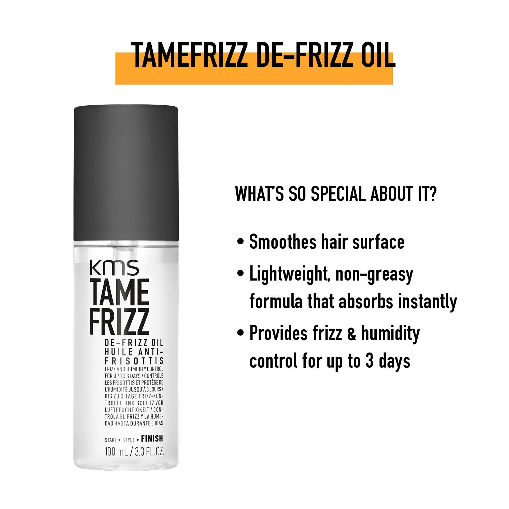De - frizz Oil - Hair Care