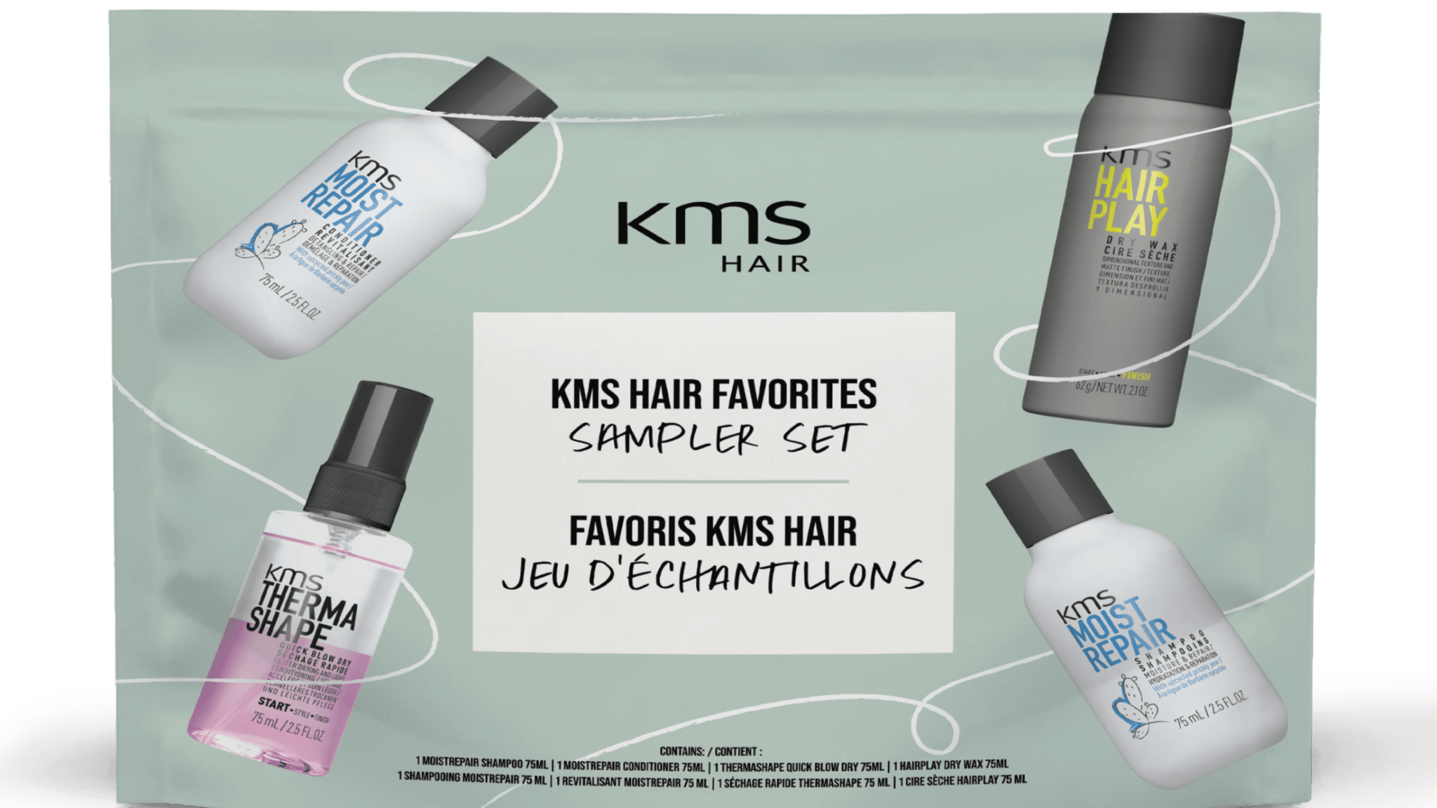 Hair Favorites Holiday Sampler Set - Gift Set