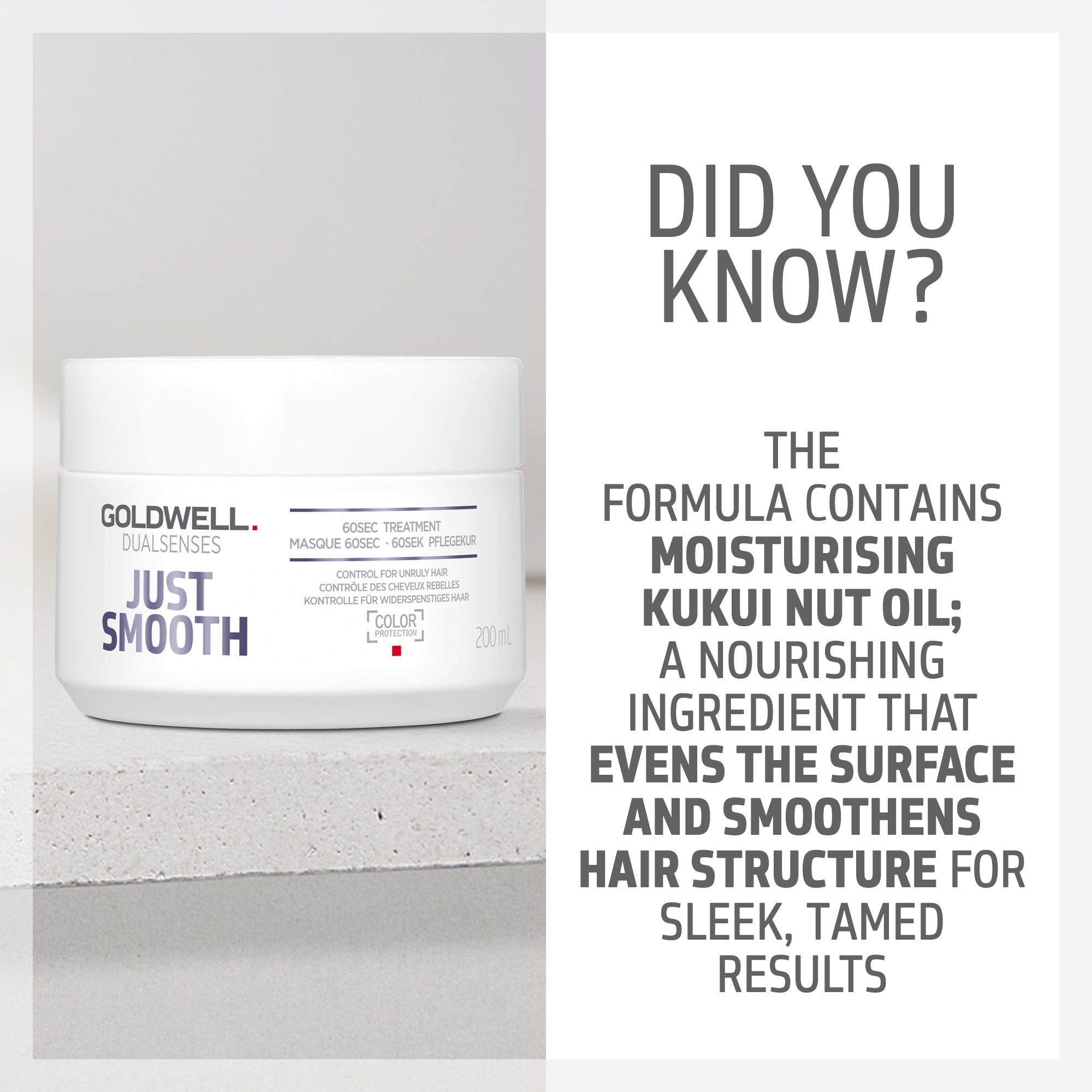 Just Smooth 60Sec Treatment - Hair Care