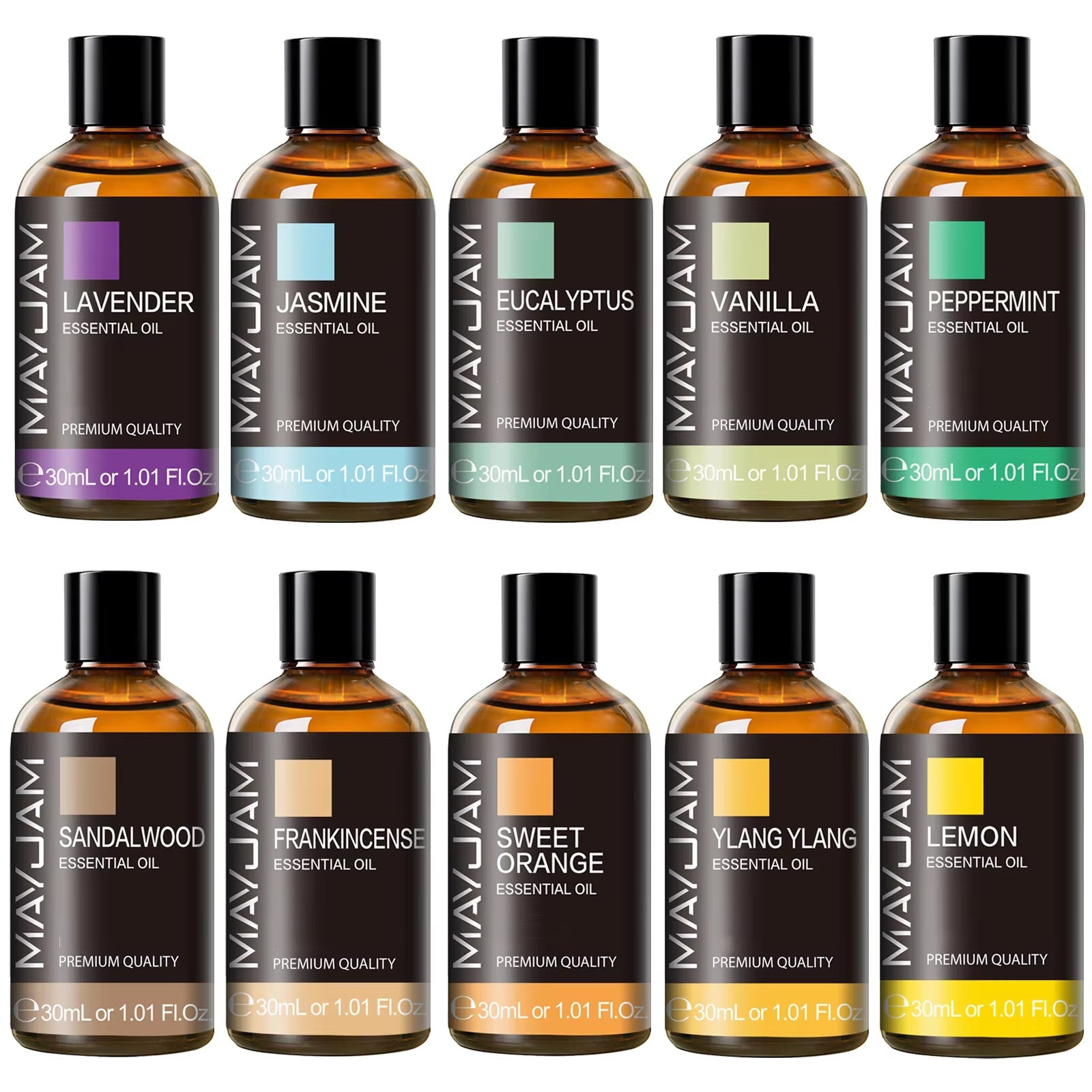 MAYJAM 30ml Pure Essential Oil – Premium Aromatherapy - Hair Care