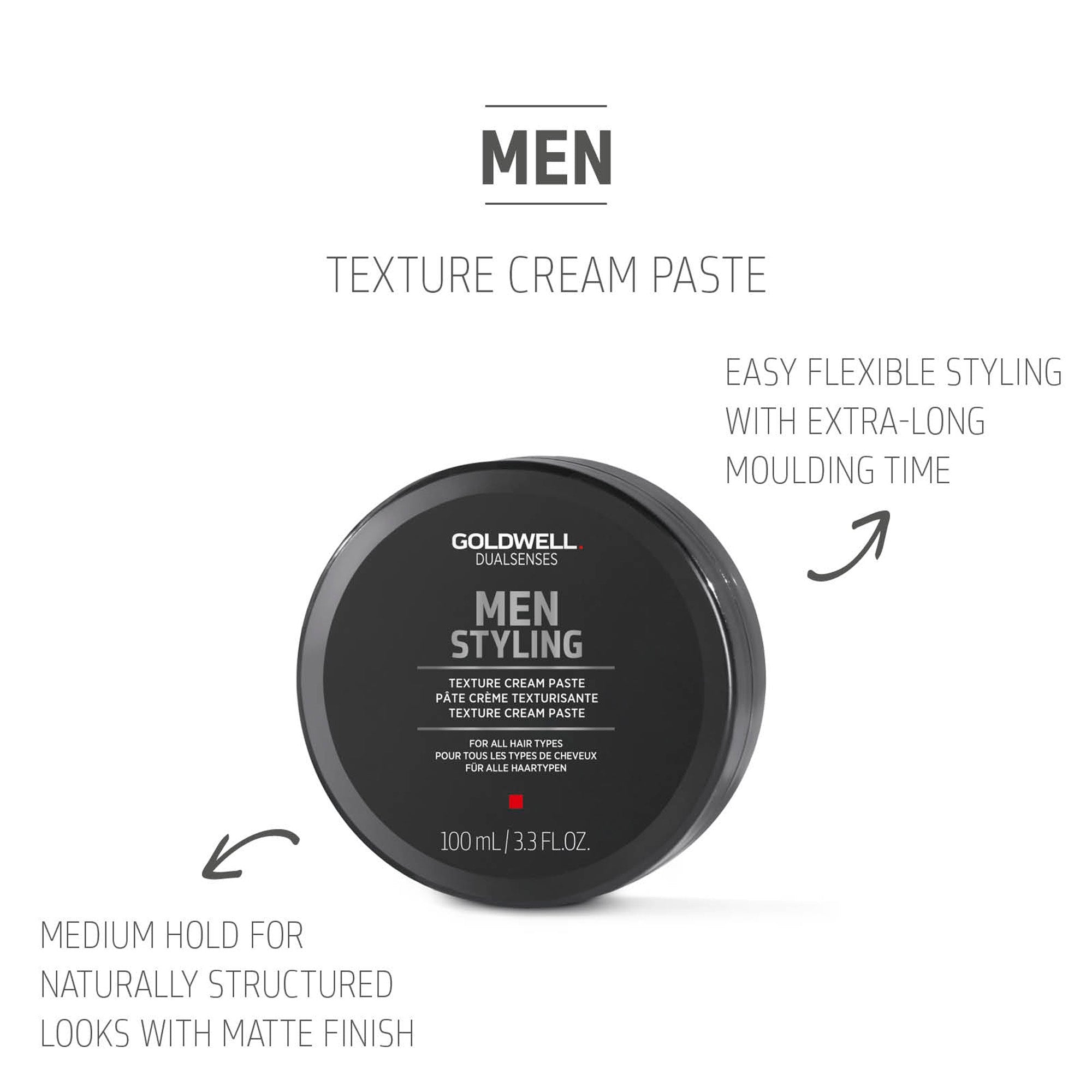 Men Texture Cream Paste - Hair Care