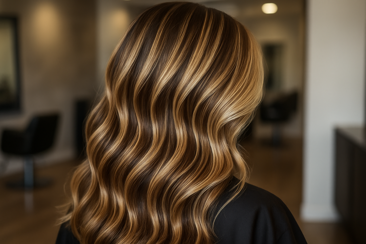 Partial or full foil highlights for dimension, brightness, and depth. From subtle sun-kissed streaks to bold blonde contrasts, highlights bring your hair to life.