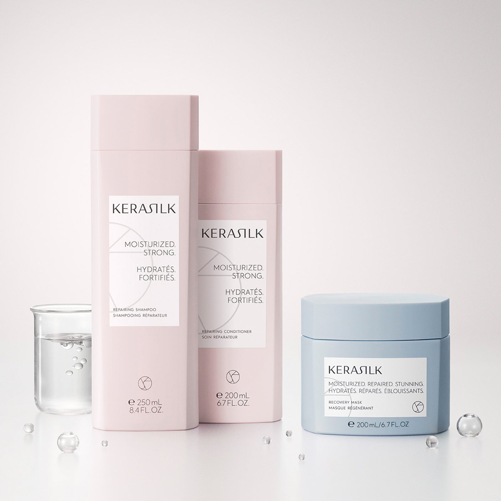 KERASILK Bundles Ultra Moisture Hydration Kit | Cabelo
