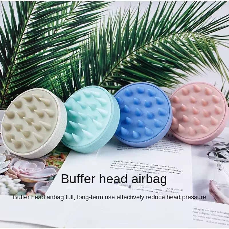 Silicone Scalp Massage Brush – Stress Relief & Healthy Hair Care - Hair Care