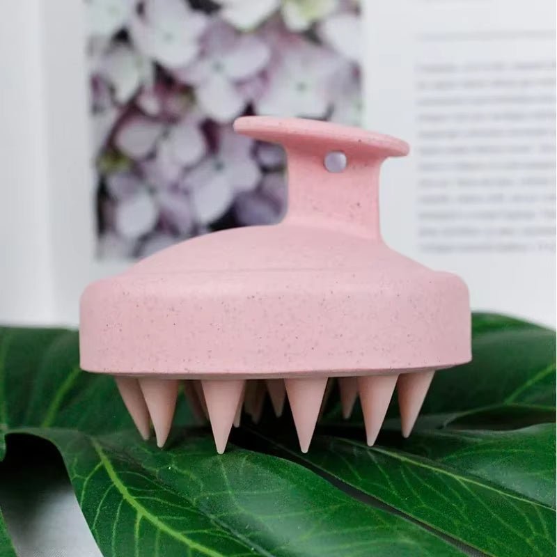 Silicone Scalp Massage Brush – Stress Relief & Healthy Hair Care - Hair Care