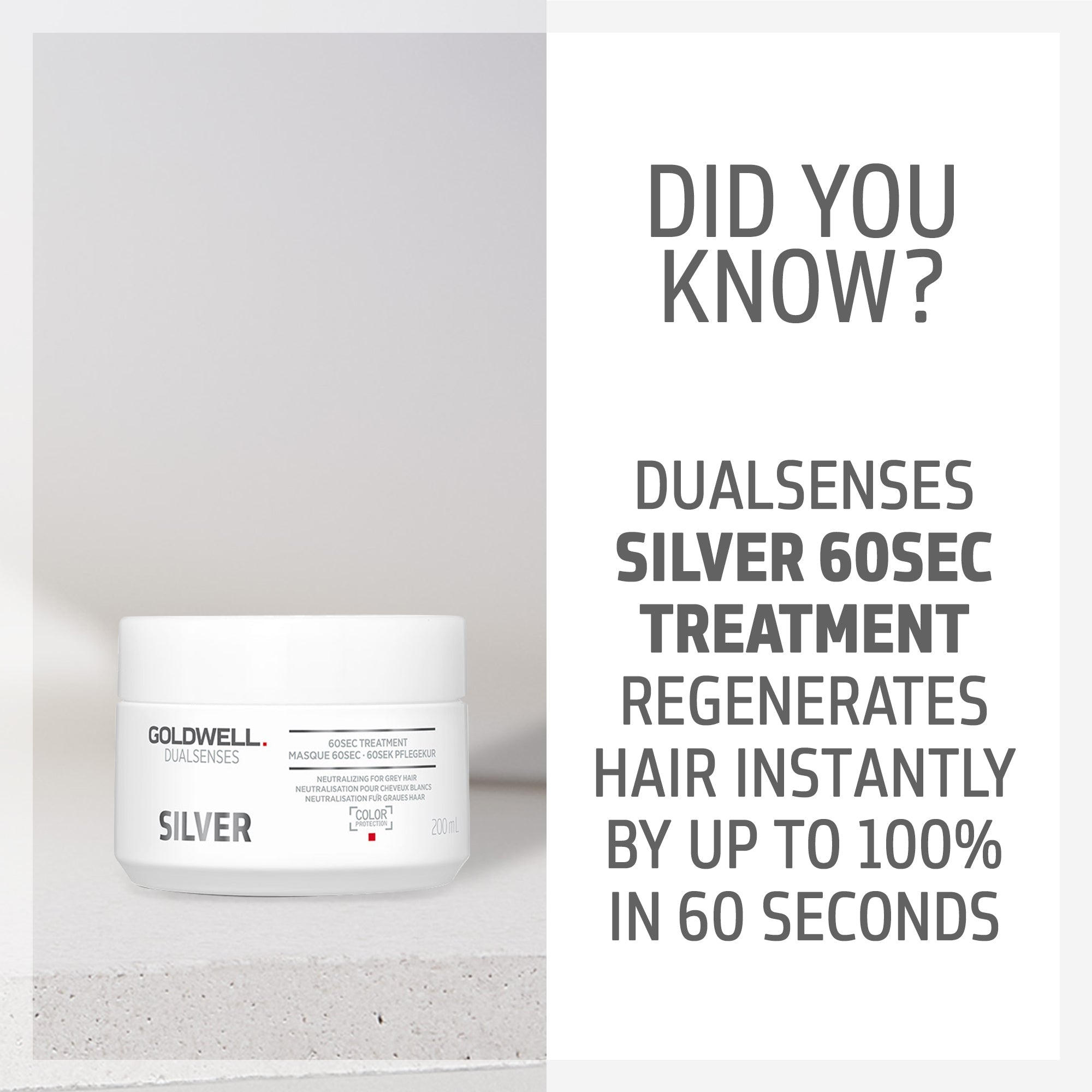 Silver 60Sec Treatment - Hair Care