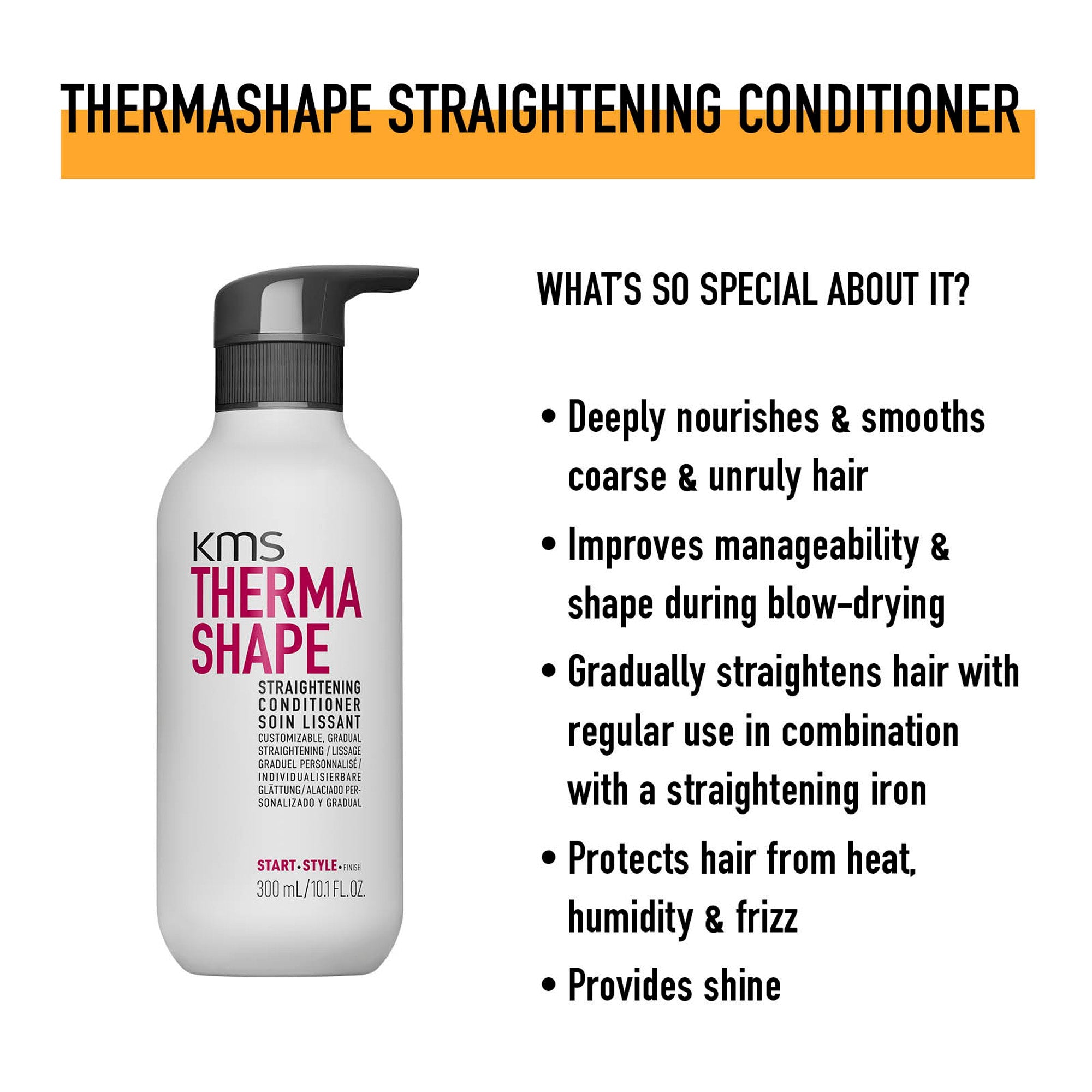 Straightening Conditioner - Hair Care
